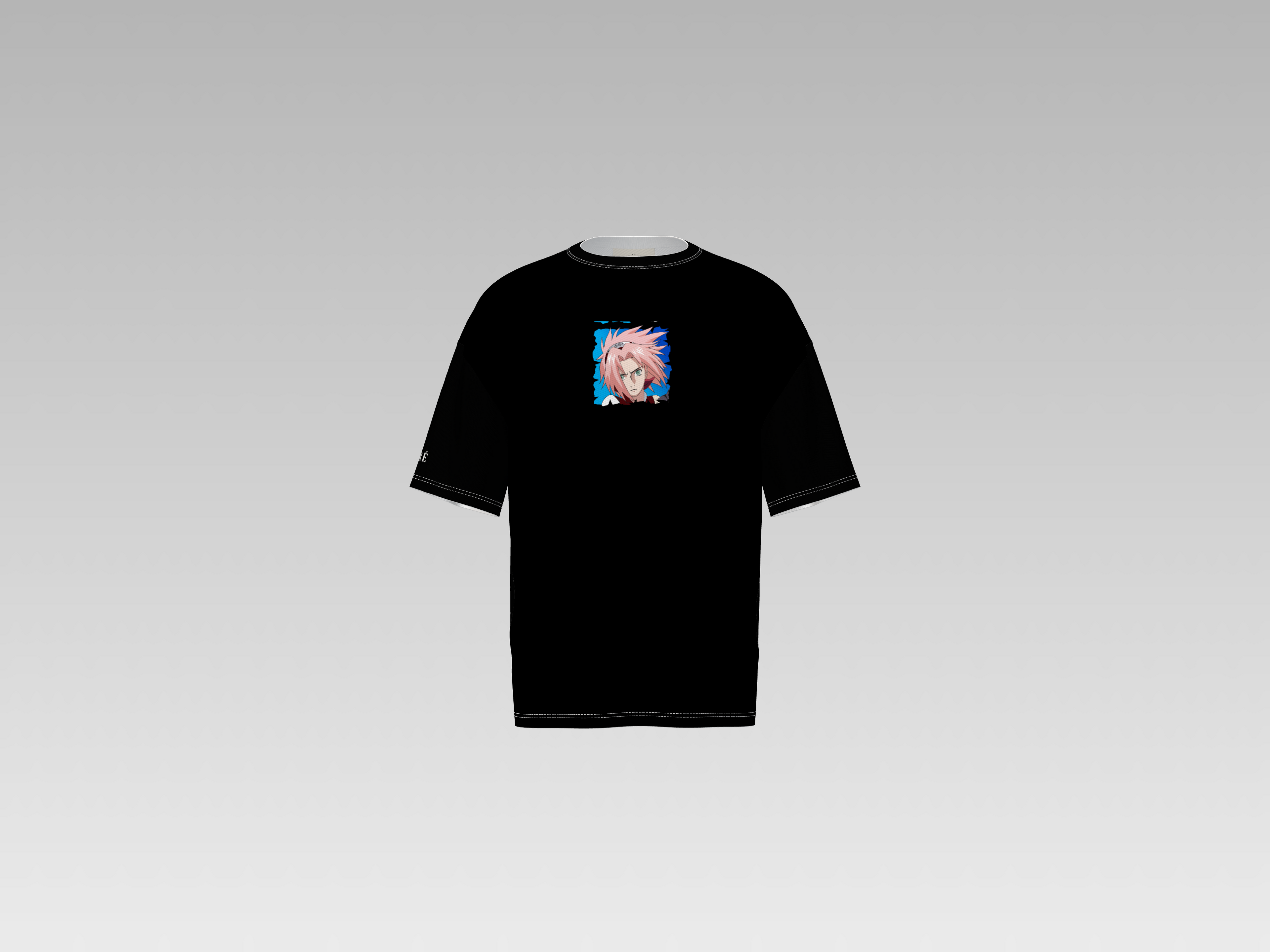 NARUTO EYE PRINTED T- SHIRT