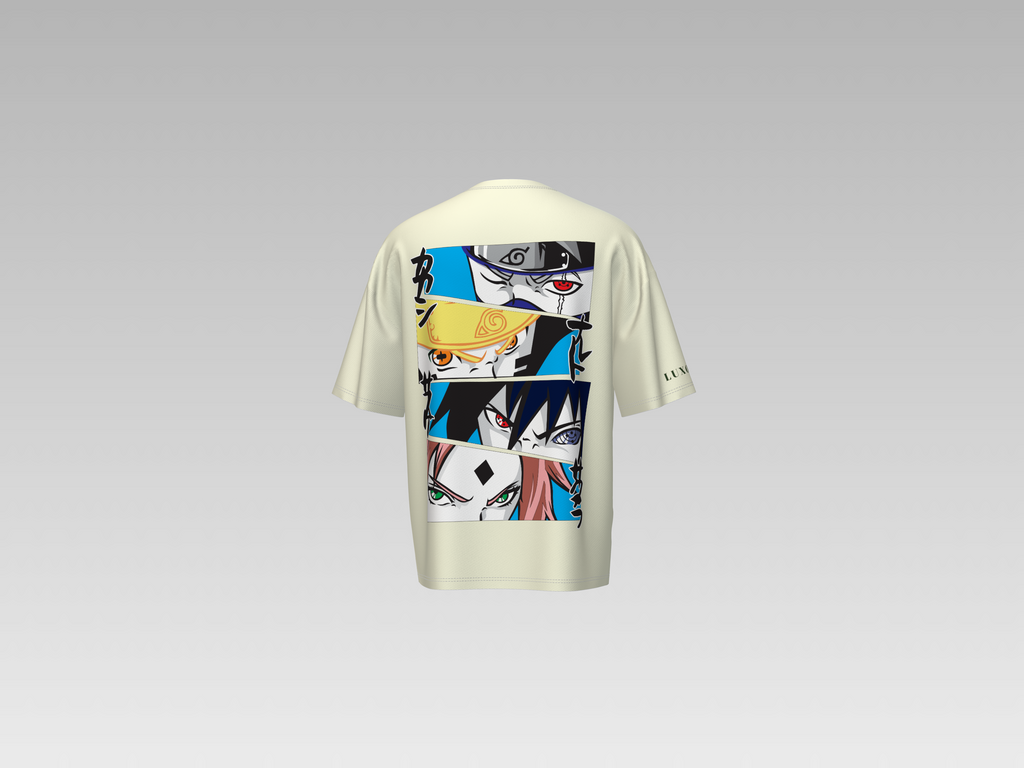 NARUTO EYE PRINTED T- SHIRT