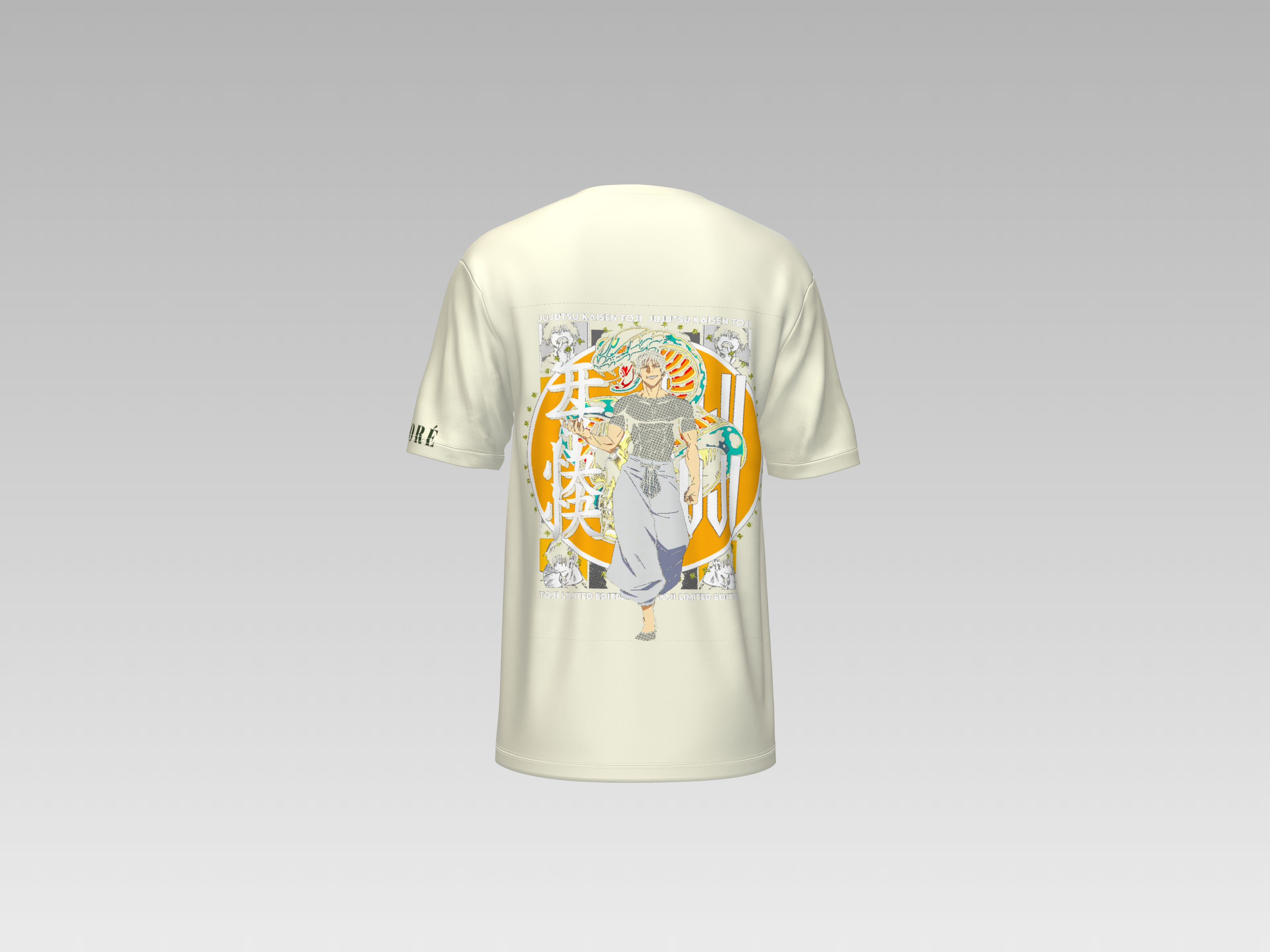 TOJI FUSHIGURO PRINTED T-SHIRT