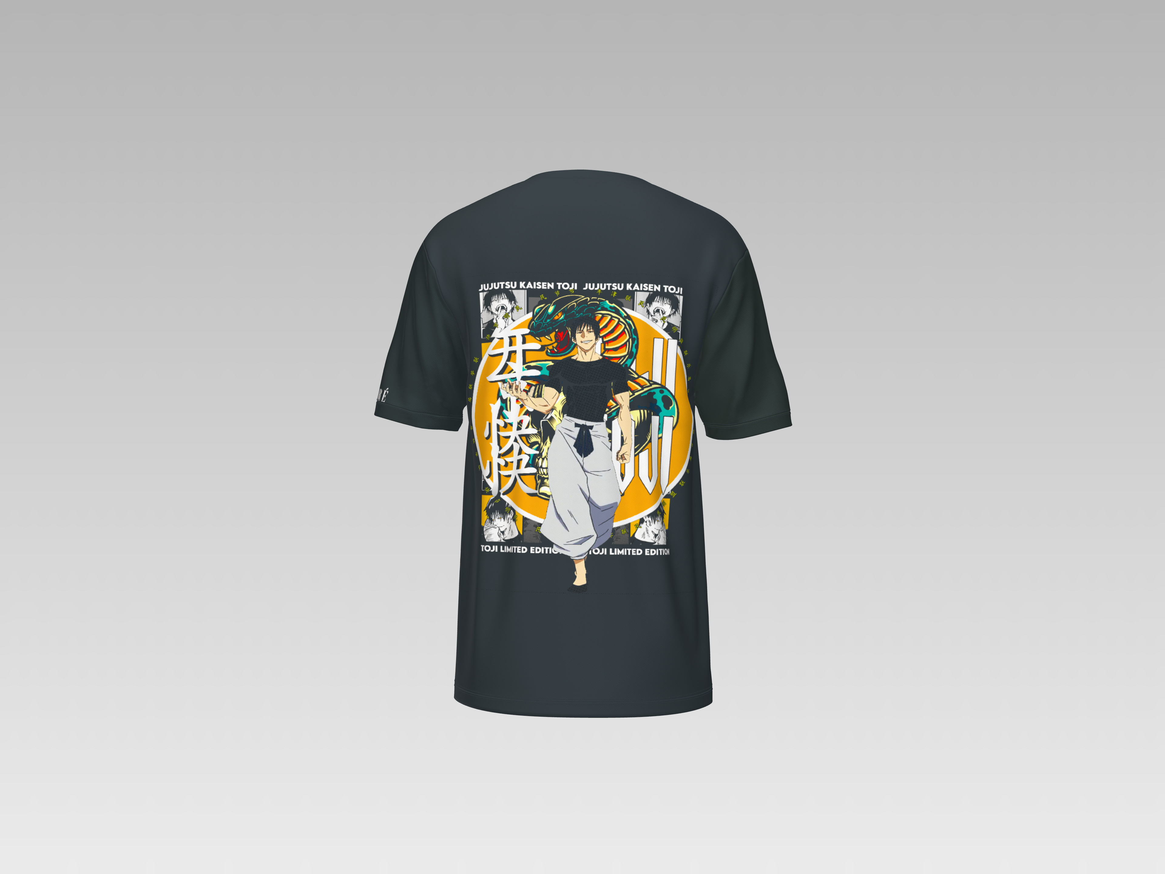 TOJI FUSHIGURO PRINTED T-SHIRT