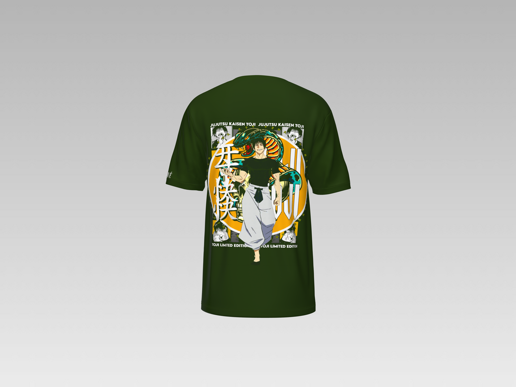 TOJI FUSHIGURO PRINTED T-SHIRT