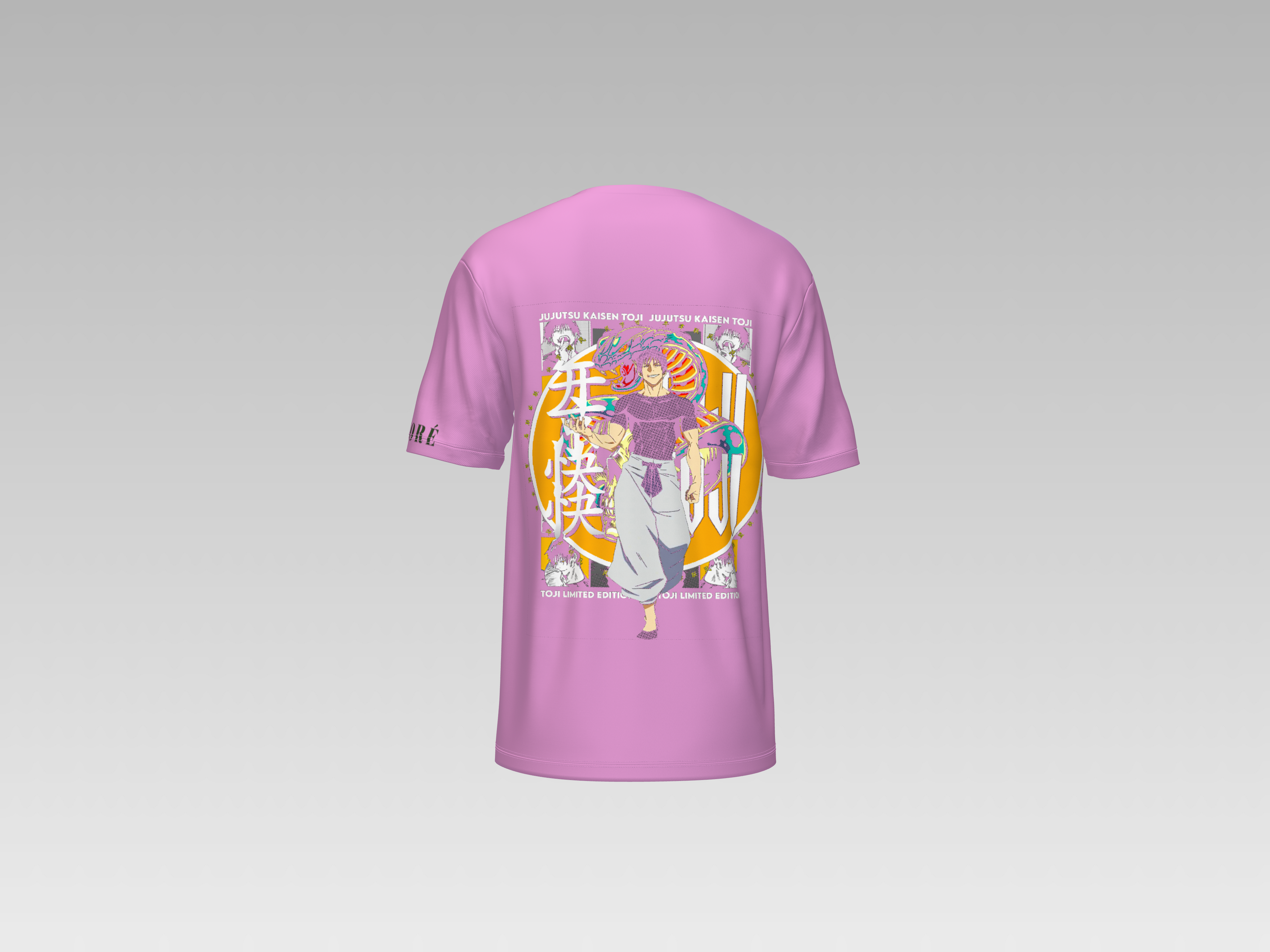 TOJI FUSHIGURO PRINTED T-SHIRT
