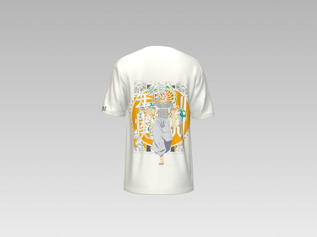 TOJI FUSHIGURO PRINTED T-SHIRT