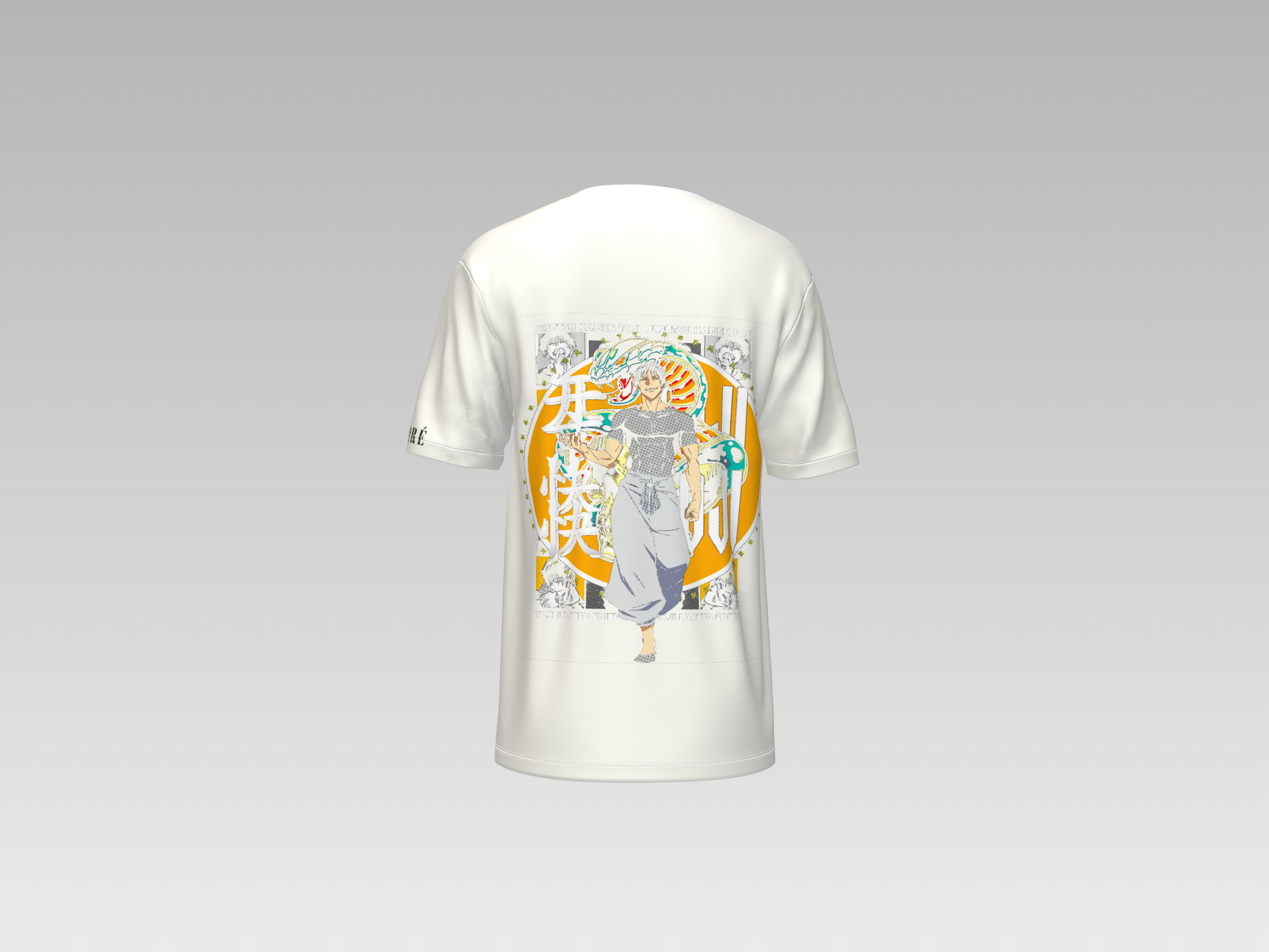 TOJI FUSHIGURO PRINTED T-SHIRT