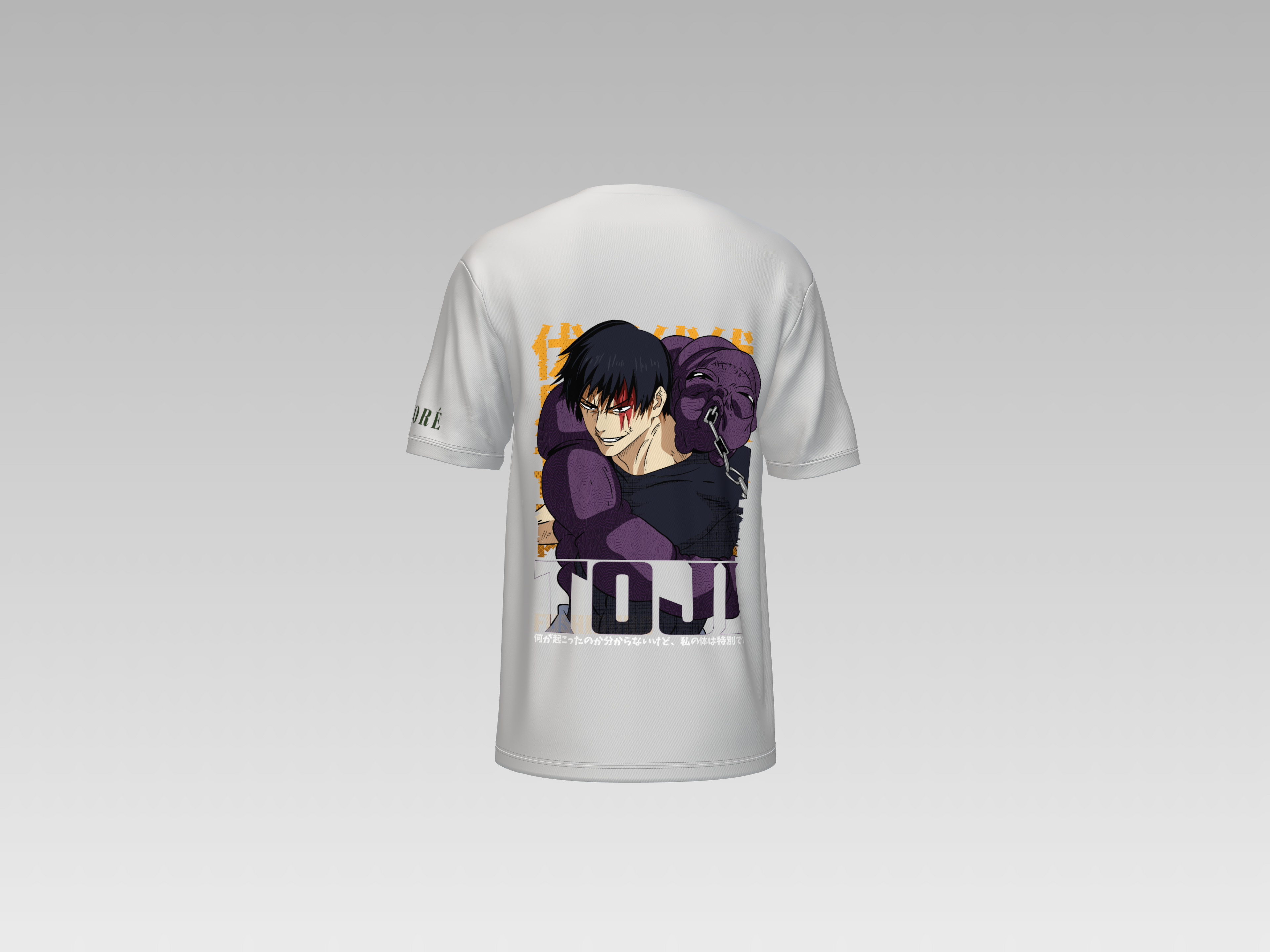 TOJI FUSHIGURO PRINTED T-SHIRT