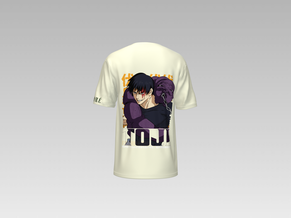 TOJI FUSHIGURO PRINTED T-SHIRT