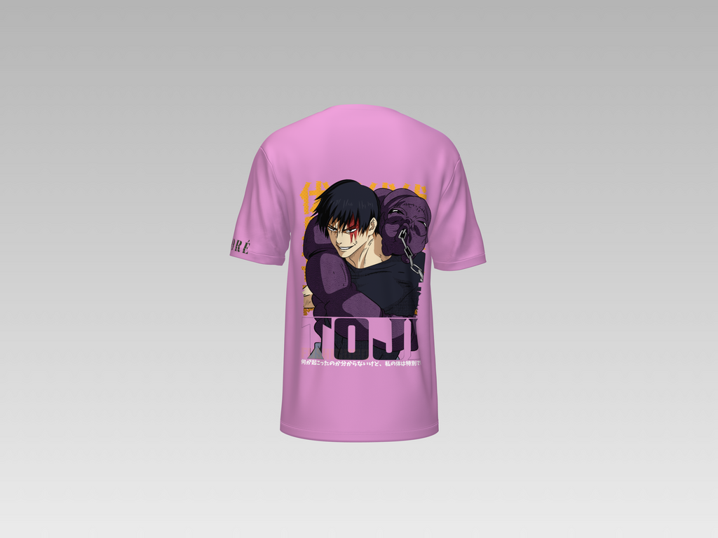 TOJI FUSHIGURO PRINTED T-SHIRT