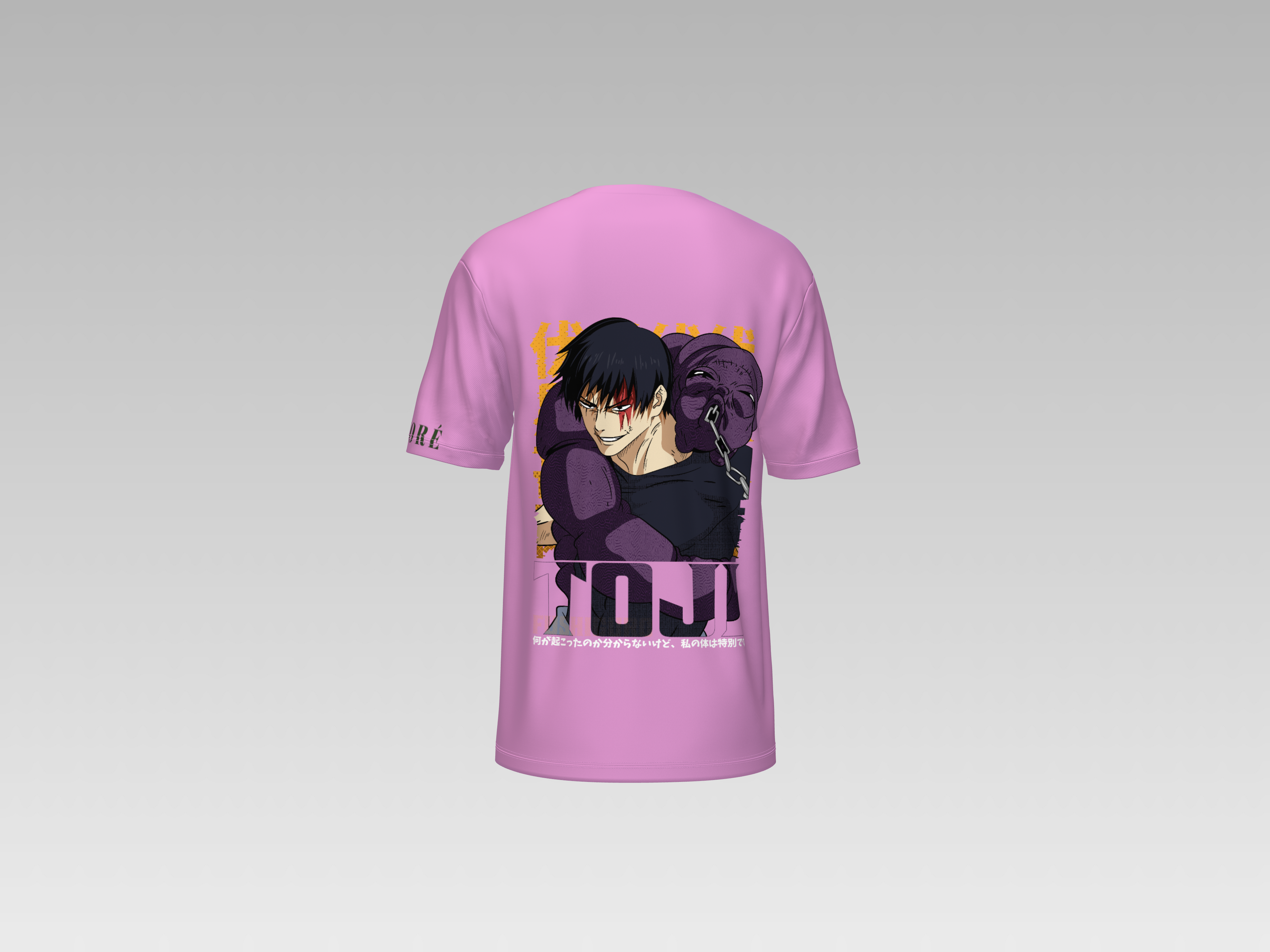 TOJI FUSHIGURO PRINTED T-SHIRT