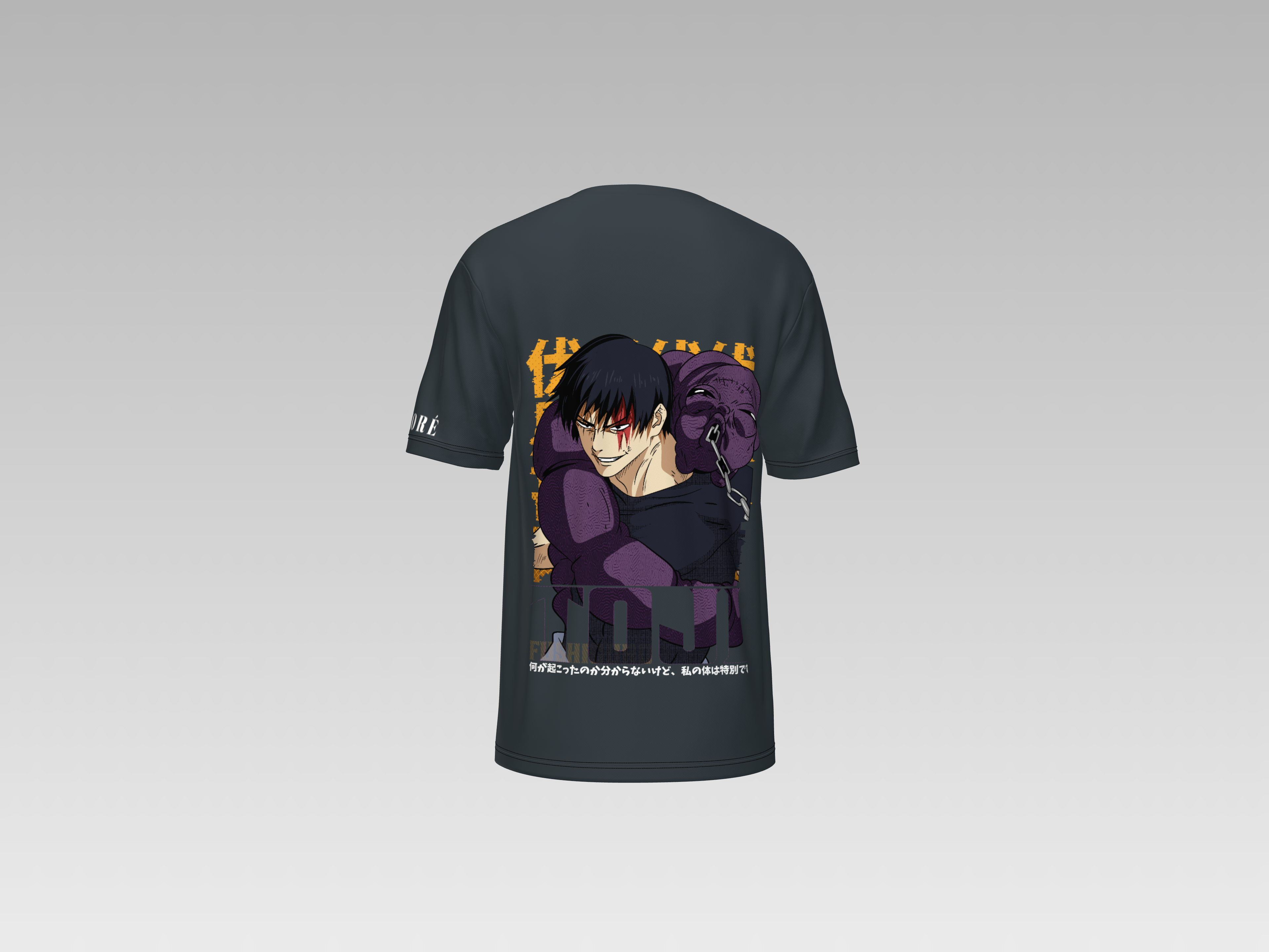 TOJI FUSHIGURO PRINTED T-SHIRT
