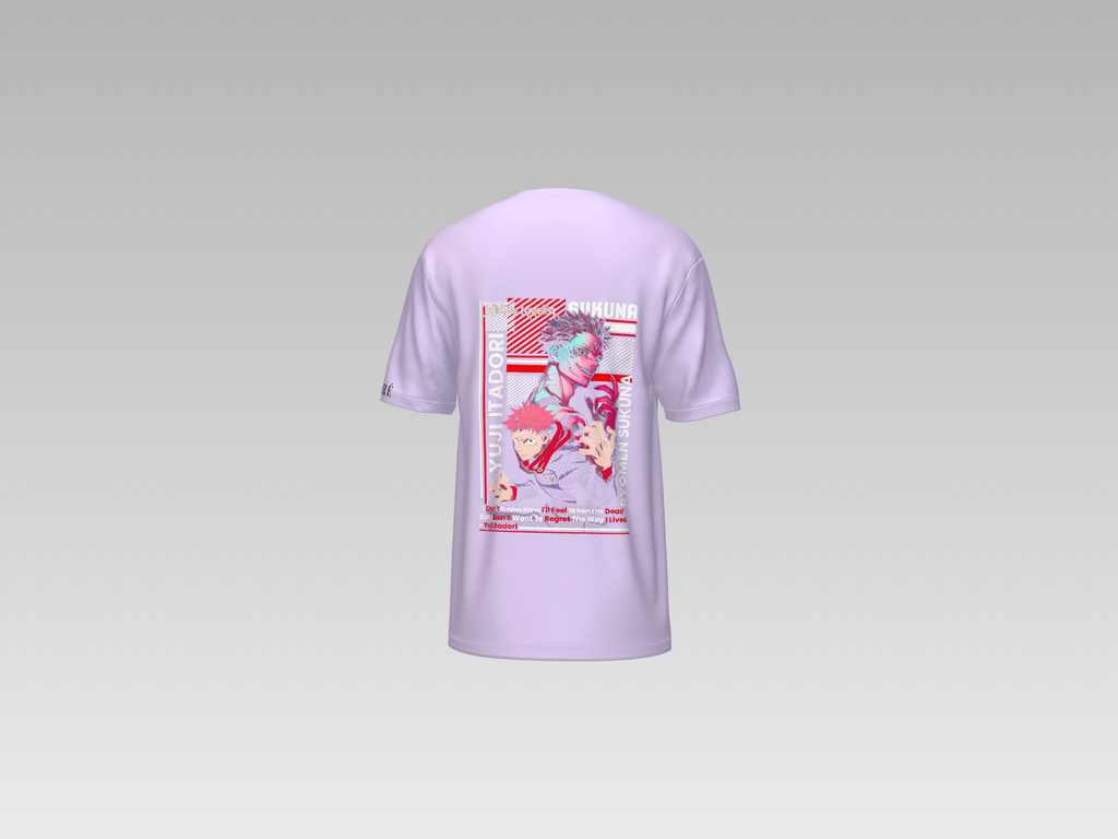 YUJI ITADORI AND RYOMEN SUKUNA PRINTED T-SHIRT