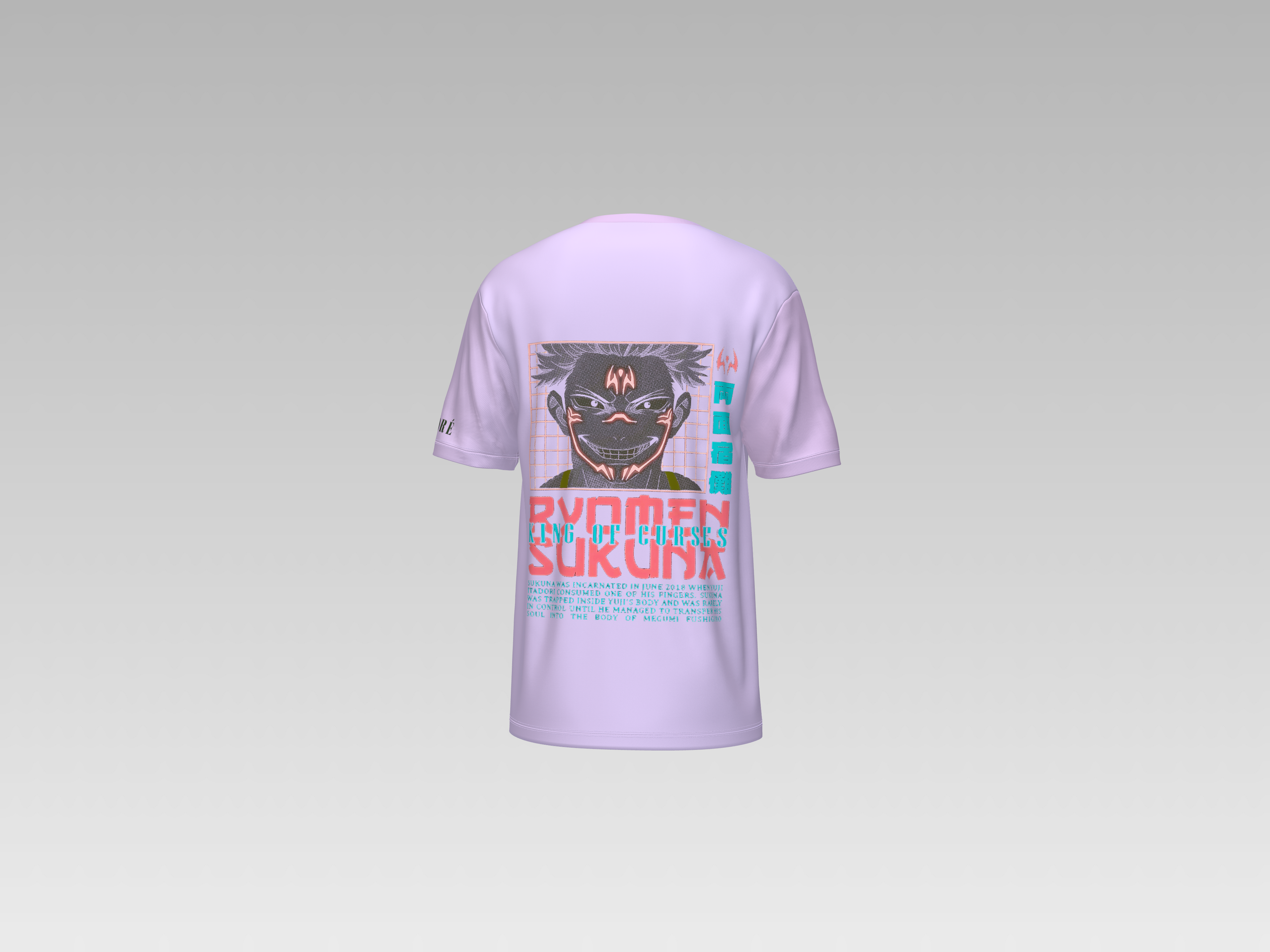 RYOMEN SUKUNA PRINTED T-SHIRT