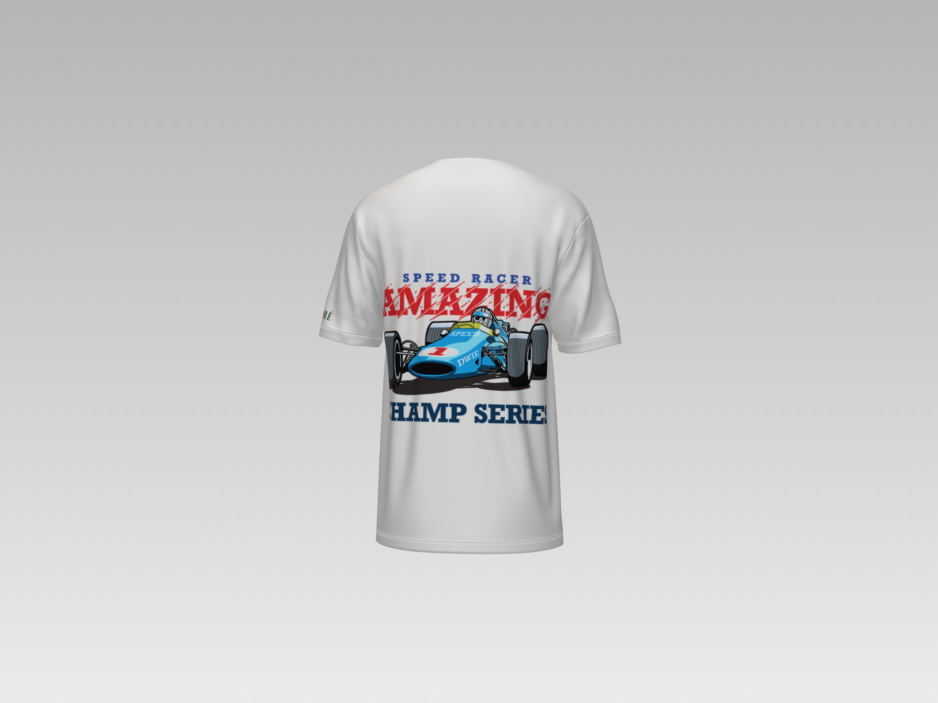 AMAZING RACING CAR PRINTED T-SHIRT
