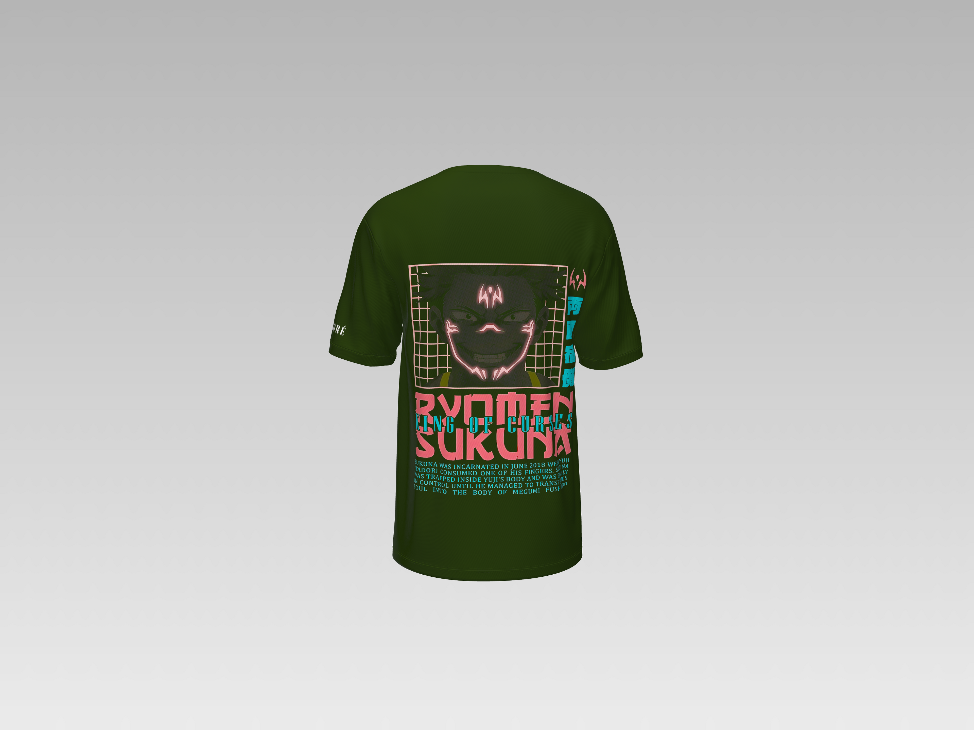 RYOMEN SUKUNA PRINTED T-SHIRT