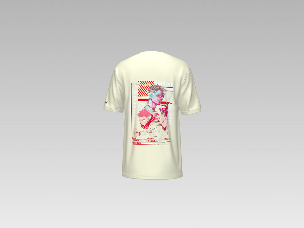 YUJI ITADORI AND RYOMEN SUKUNA PRINTED T-SHIRT