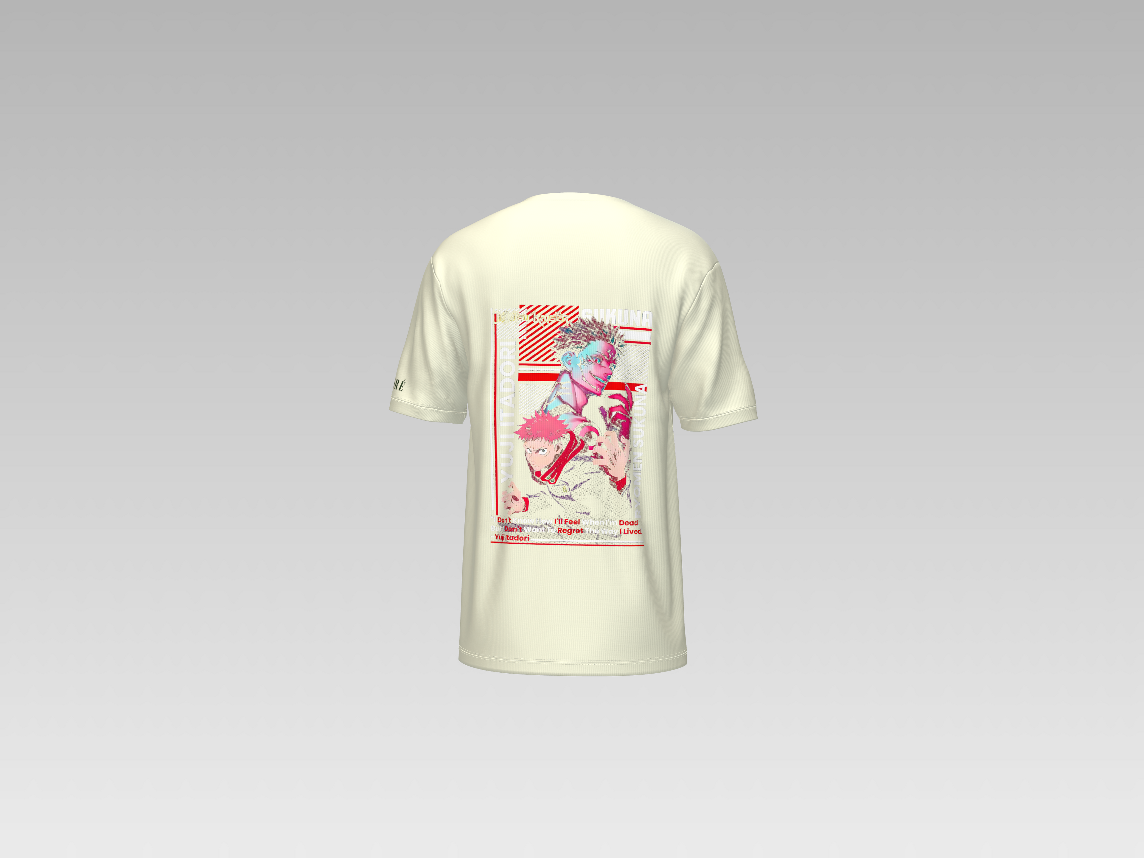 YUJI ITADORI AND RYOMEN SUKUNA PRINTED T-SHIRT