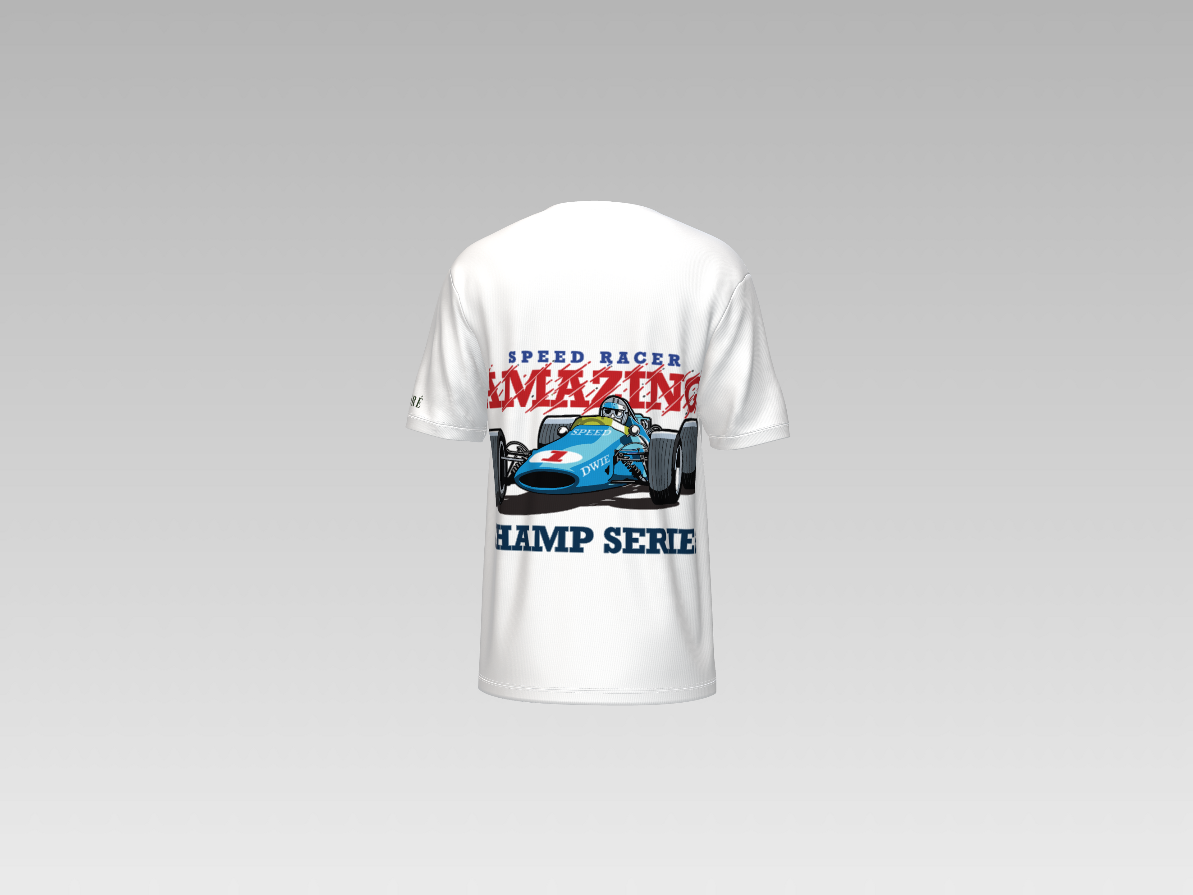 AMAZING RACING CAR PRINTED T-SHIRT