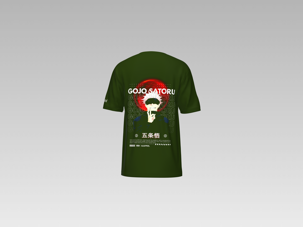 GOJO SATORU PRINTED T-SHIRT
