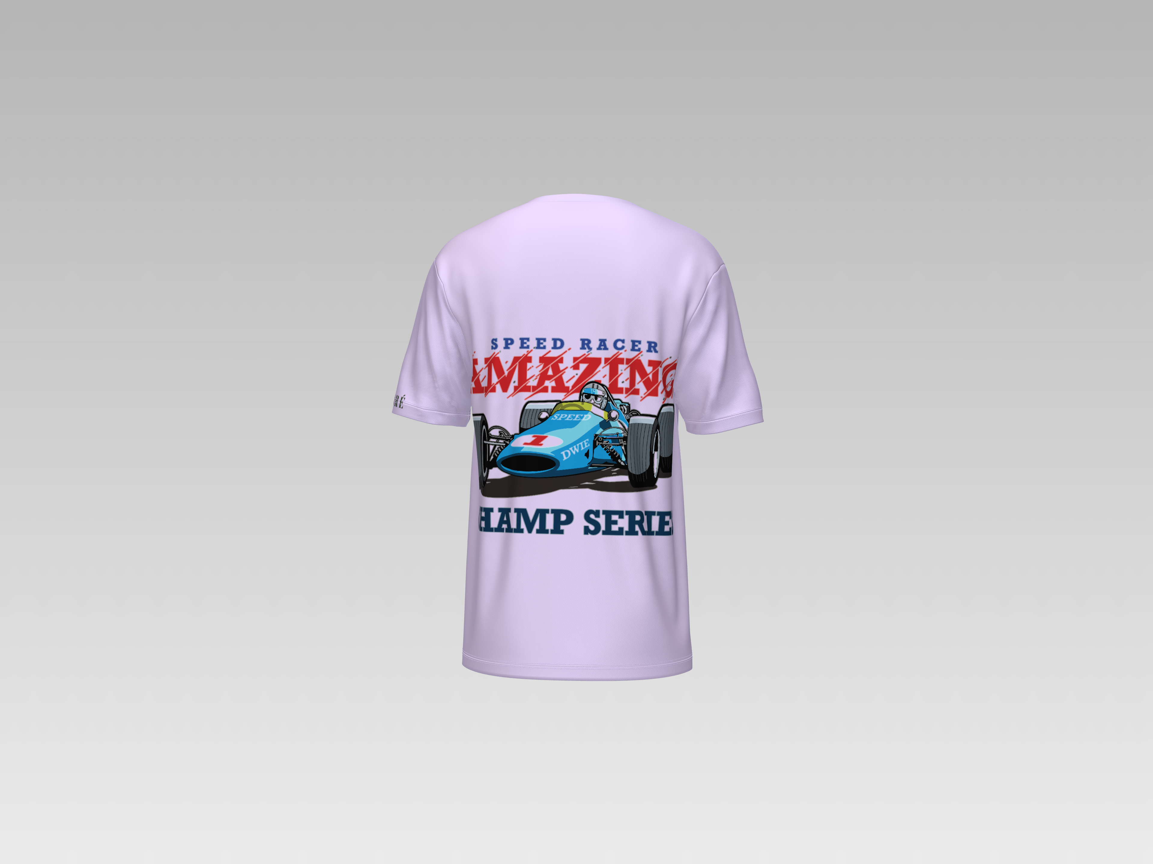 AMAZING RACING CAR PRINTED T-SHIRT
