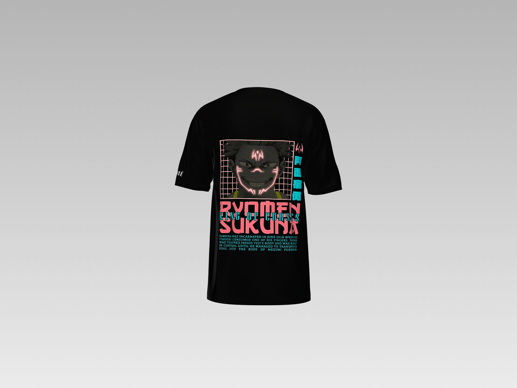 RYOMEN SUKUNA PRINTED T-SHIRT