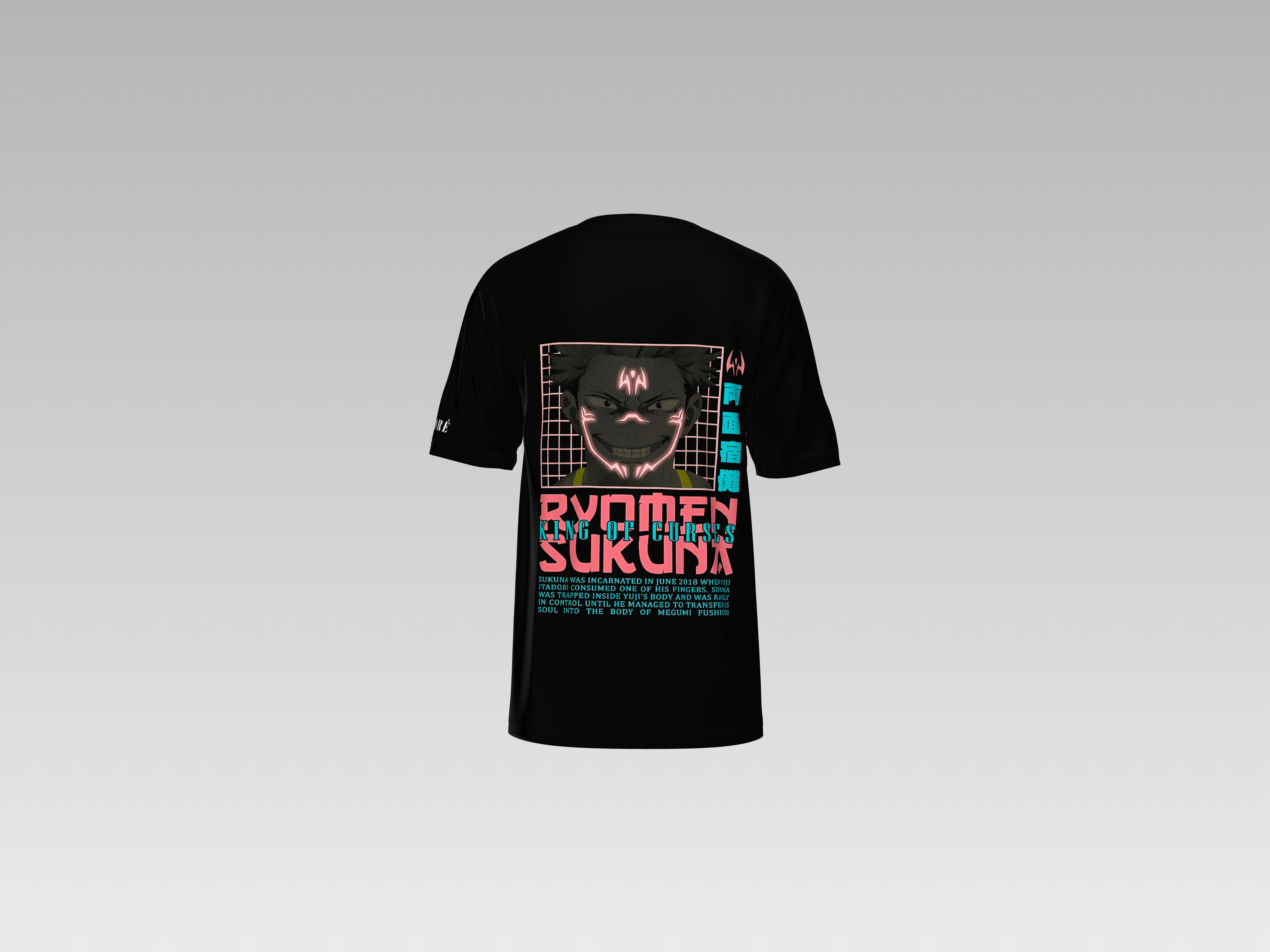 RYOMEN SUKUNA PRINTED T-SHIRT