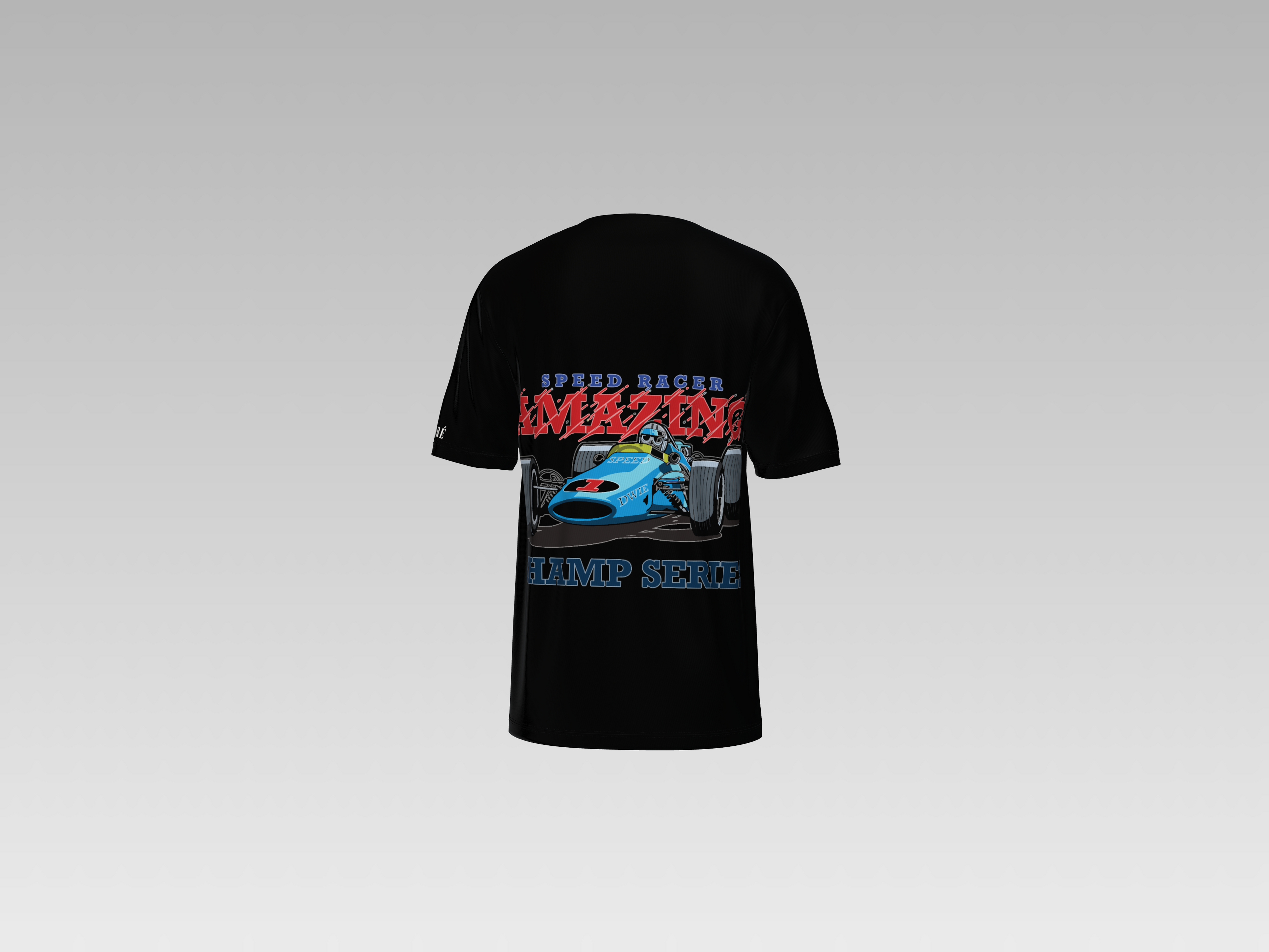 AMAZING RACING CAR PRINTED T-SHIRT