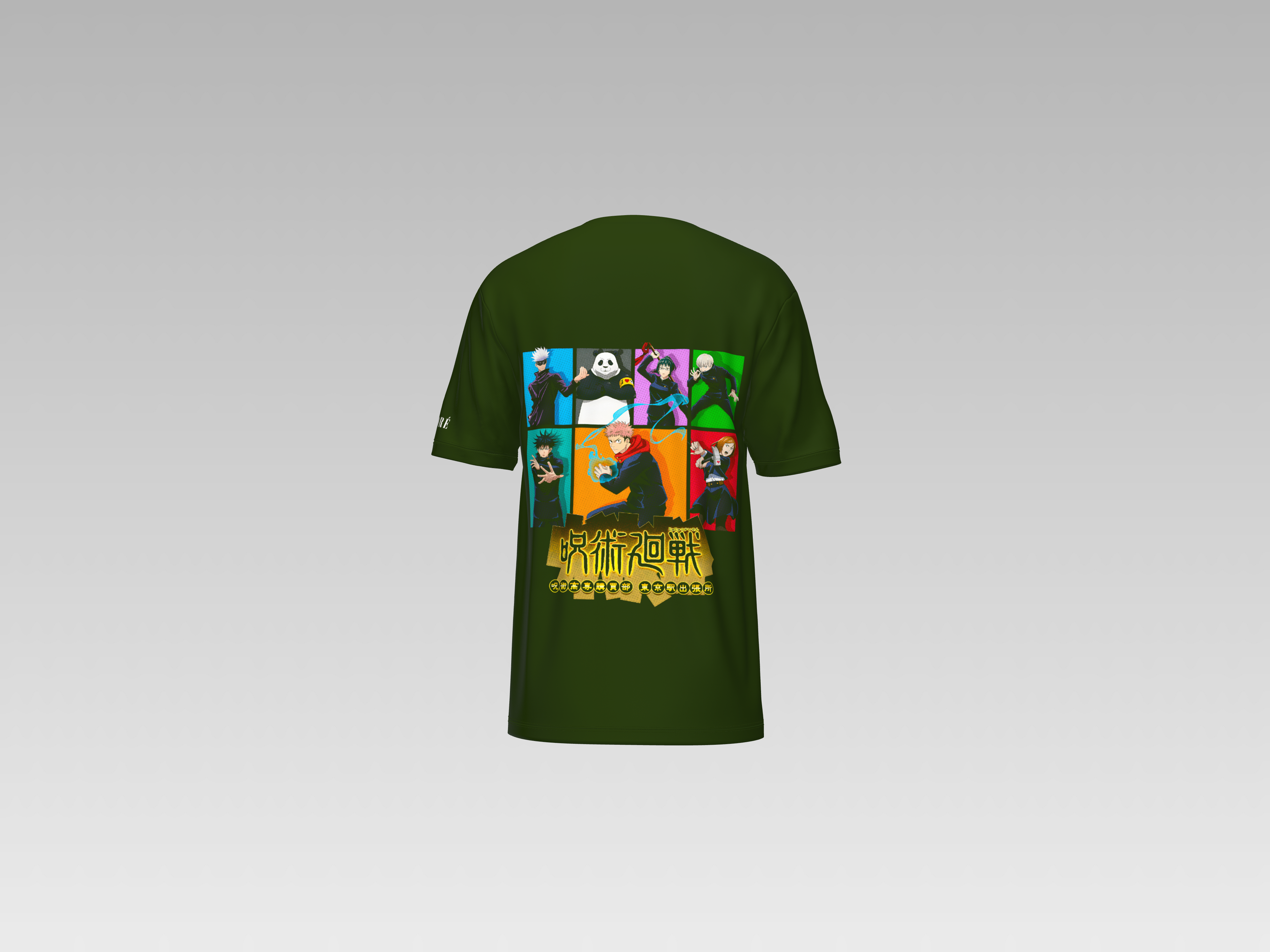 YUJI ITADORI AND SATORU GOJO PRINTED T-SHIRT