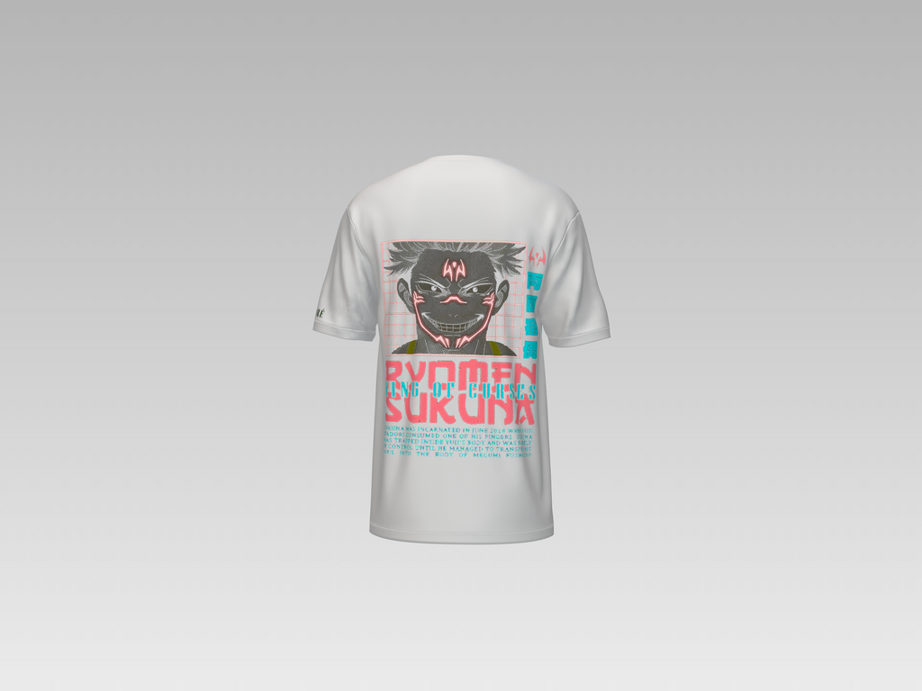 RYOMEN SUKUNA PRINTED T-SHIRT