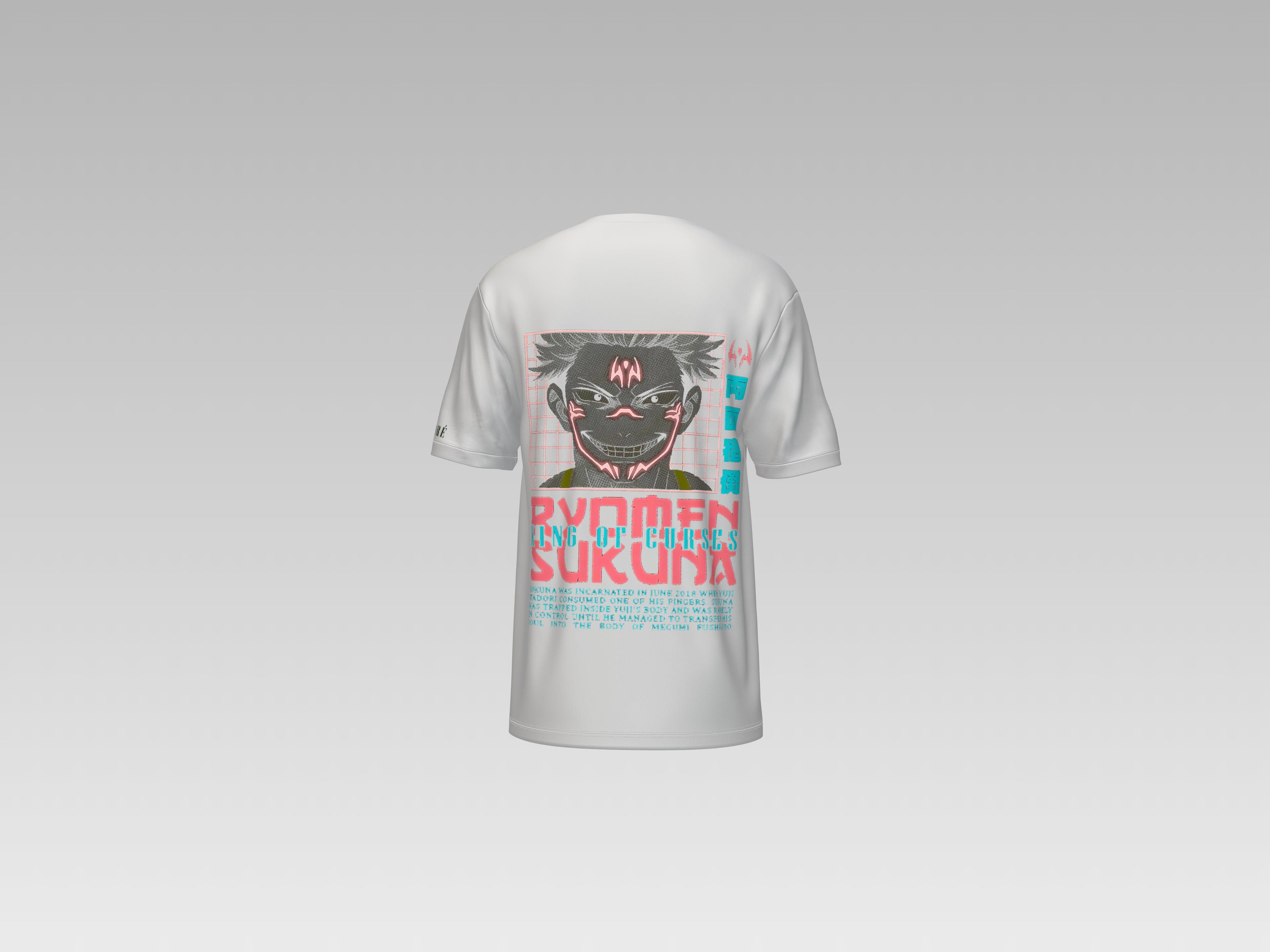 RYOMEN SUKUNA PRINTED T-SHIRT