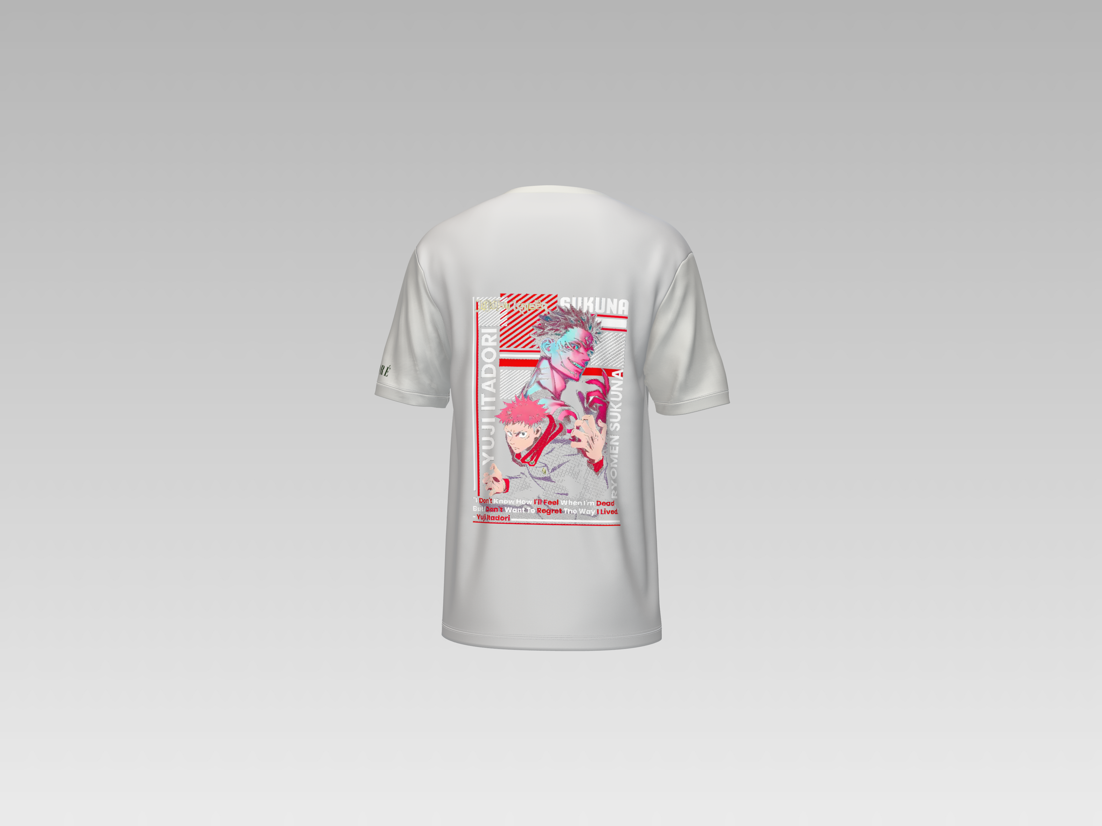YUJI ITADORI AND RYOMEN SUKUNA PRINTED T-SHIRT
