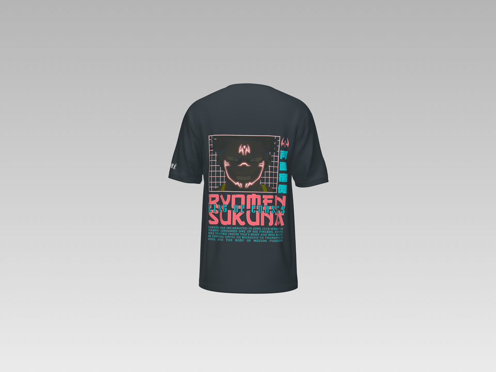 RYOMEN SUKUNA PRINTED T-SHIRT