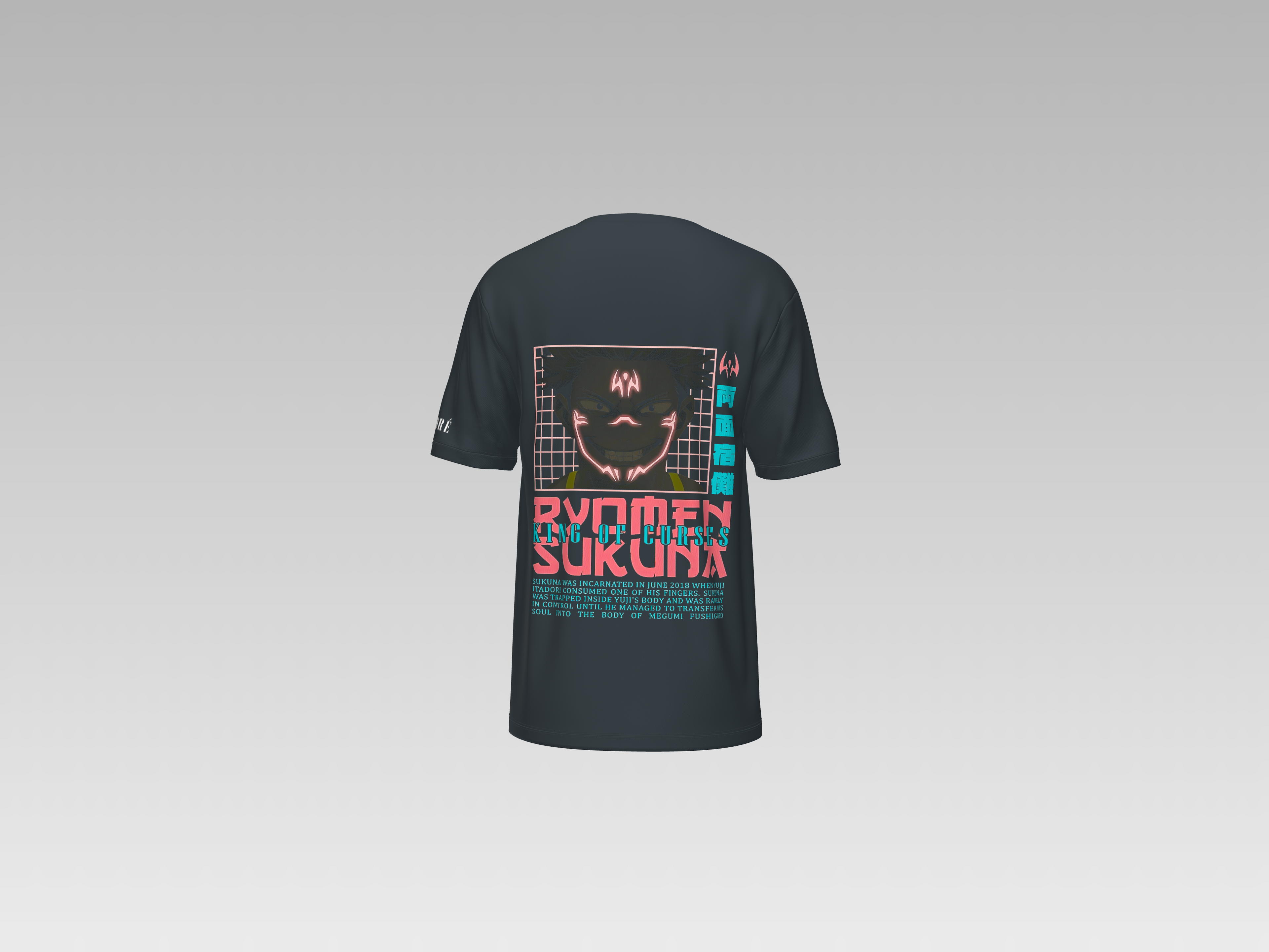 RYOMEN SUKUNA PRINTED T-SHIRT