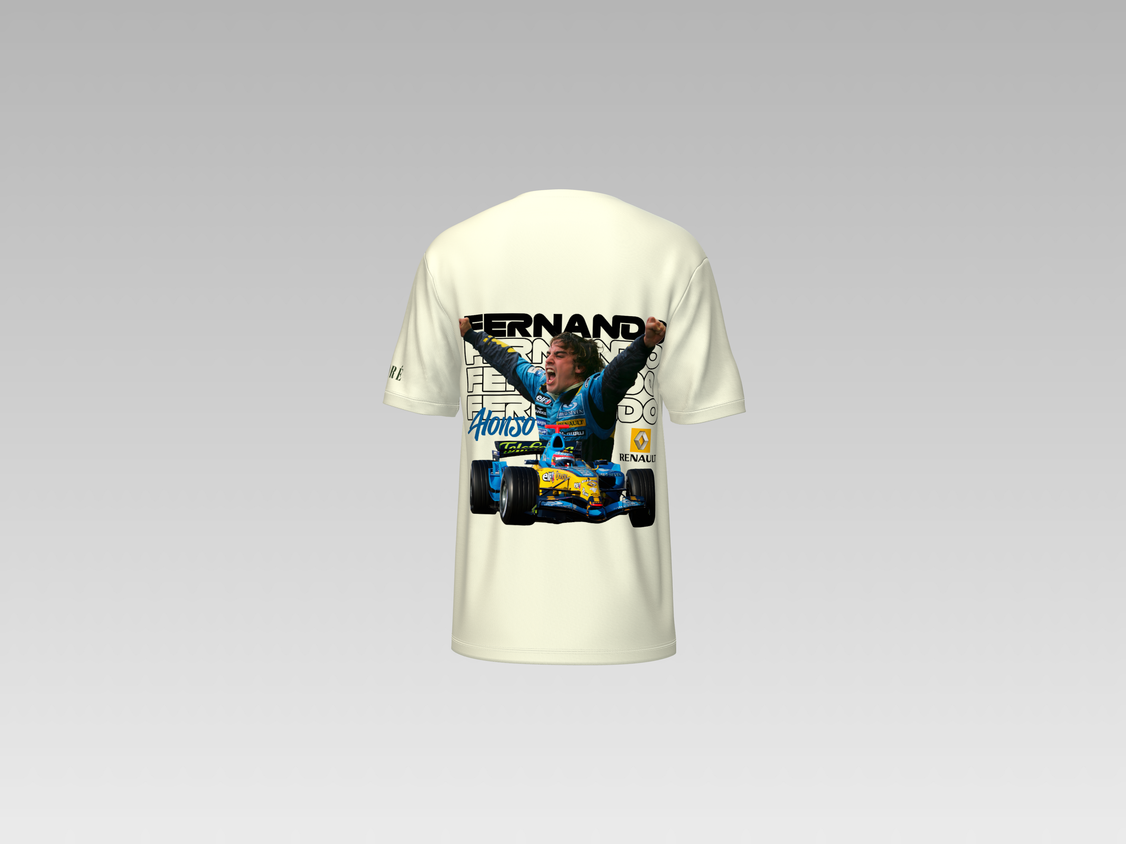 ALONSO RENAULT PRINTED T-SHIRT