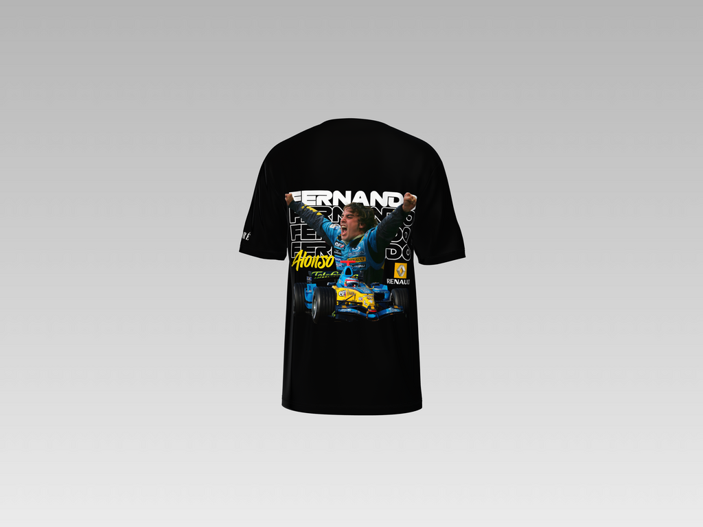 ALONSO RENAULT PRINTED T-SHIRT