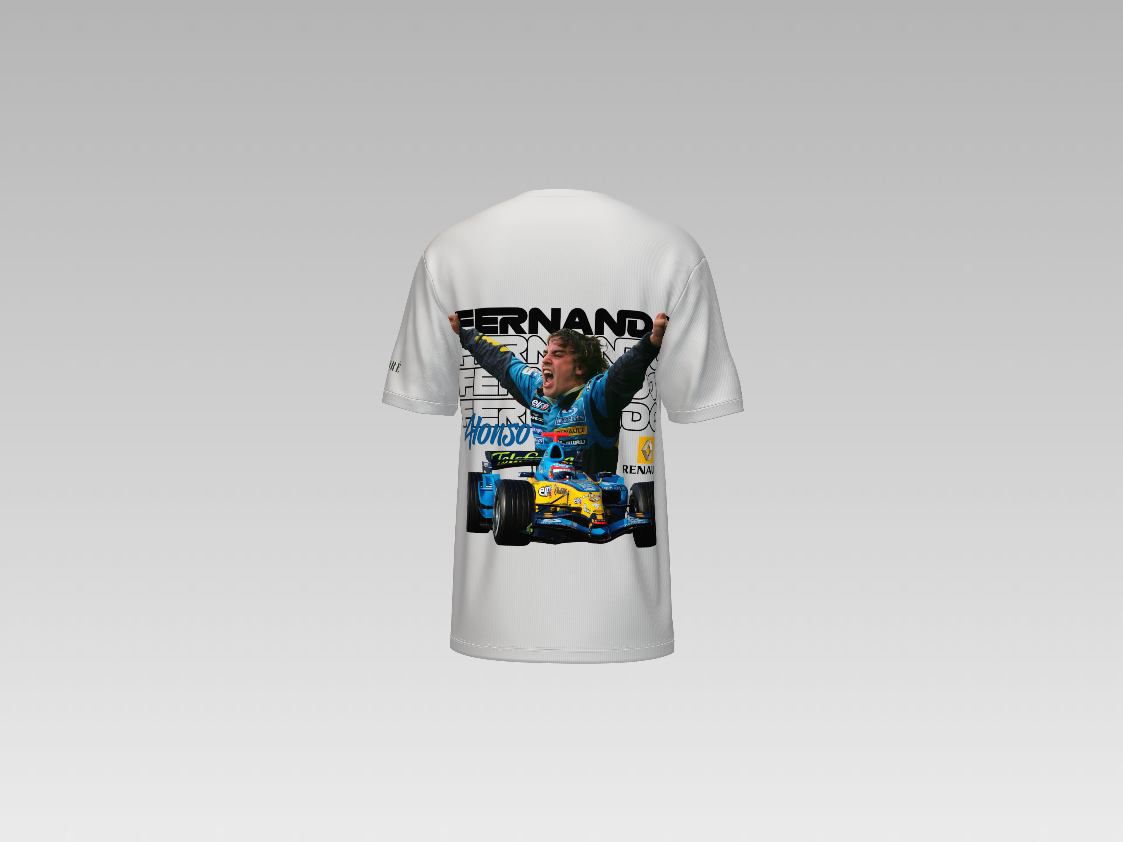 ALONSO RENAULT PRINTED T-SHIRT