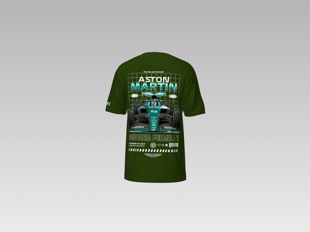 ASTON MARTIN PRINTED T-SHIRT