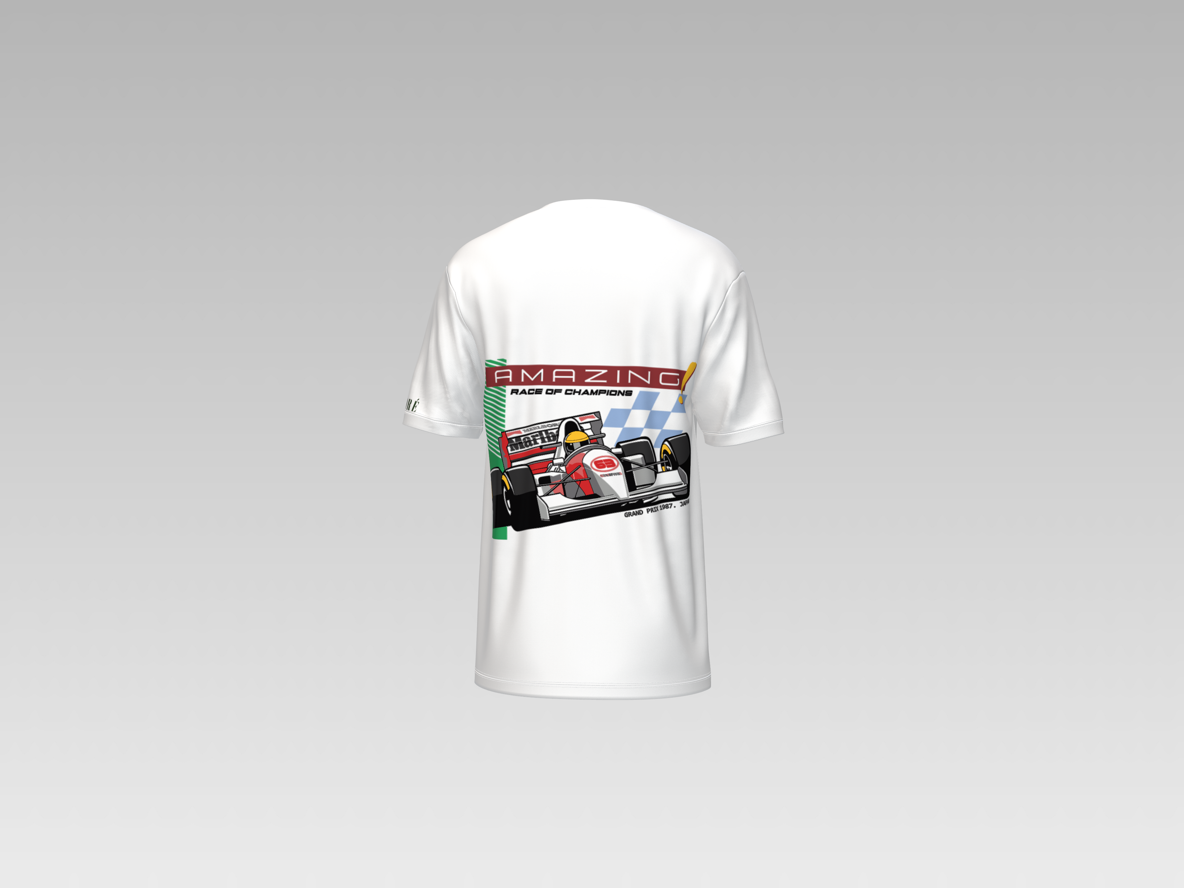AMAZING CAR PRINTED T-SHIRT