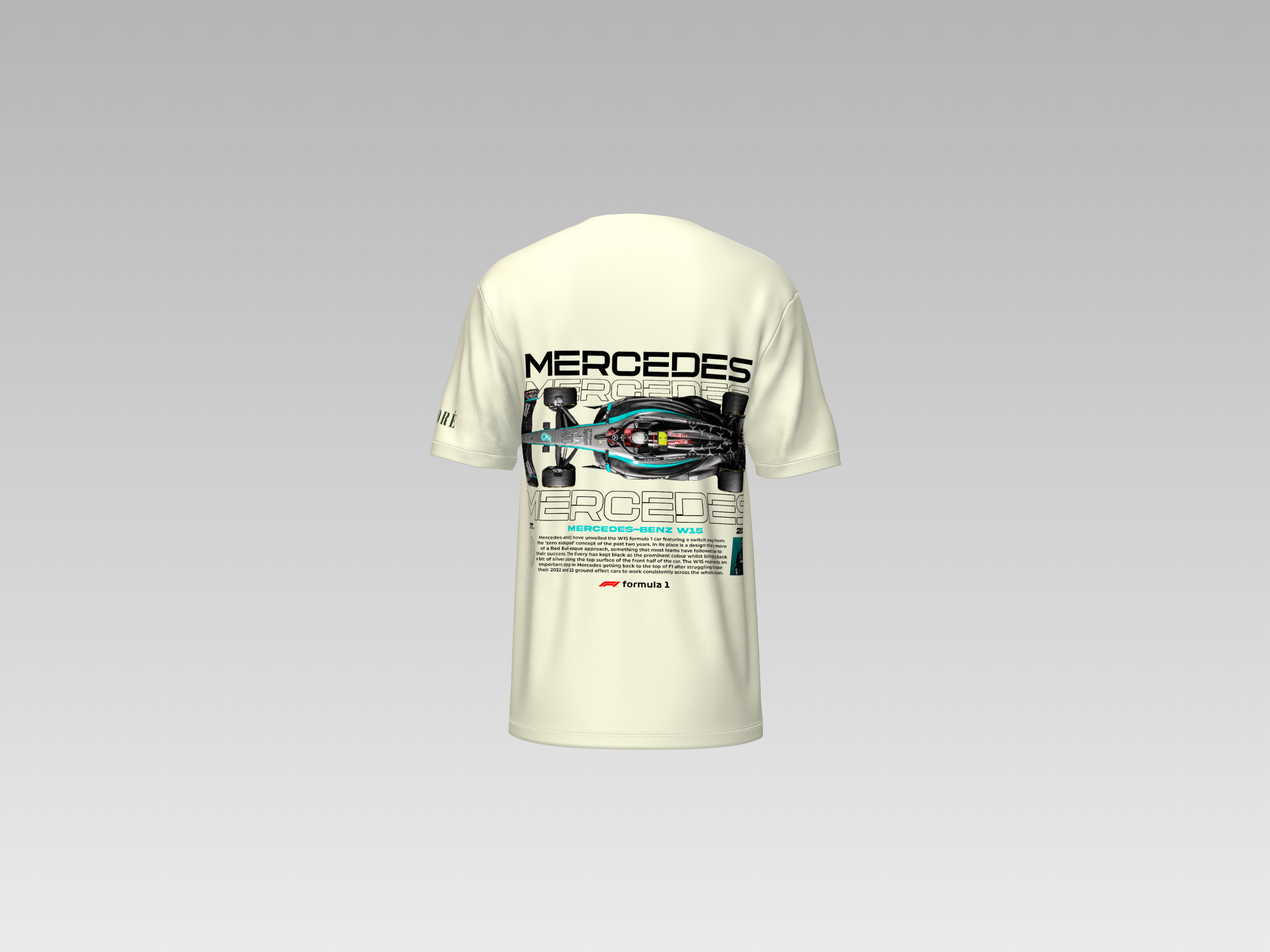 MERCEDES AMG PRINTED T-SHIRT