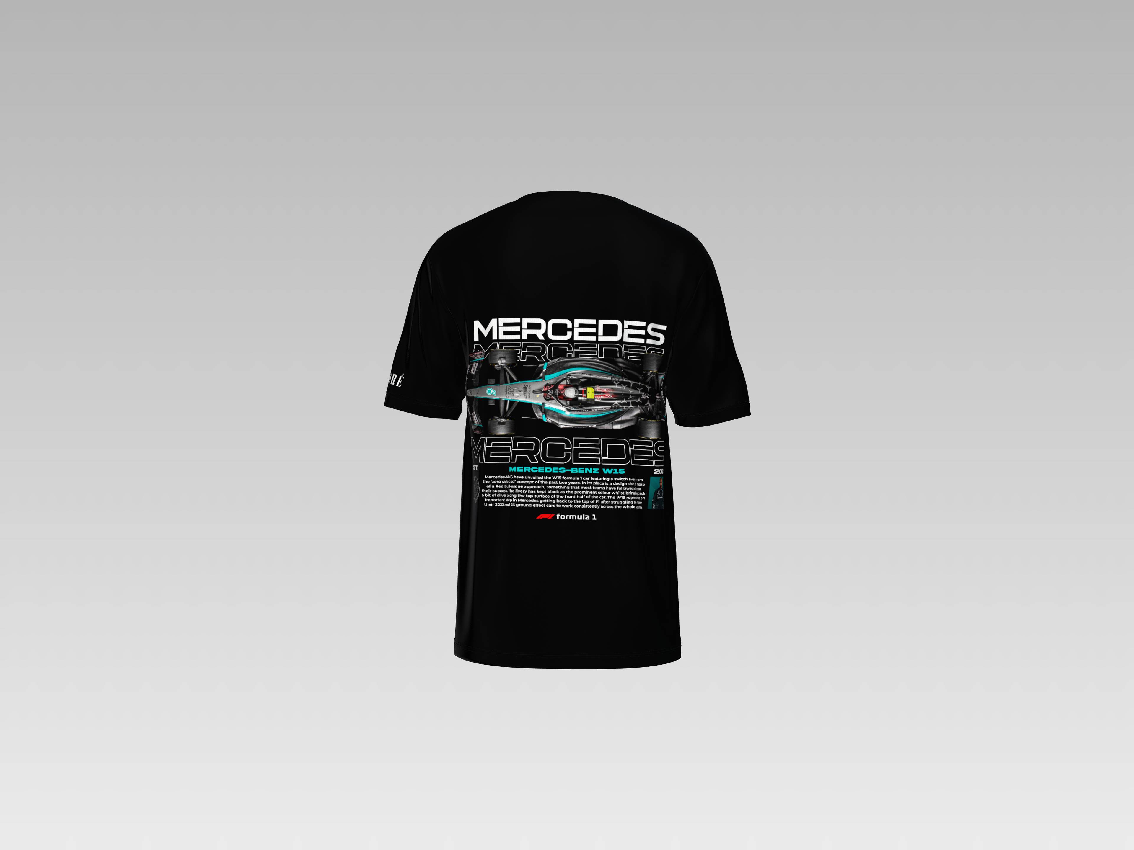 MERCEDES AMG PRINTED T-SHIRT