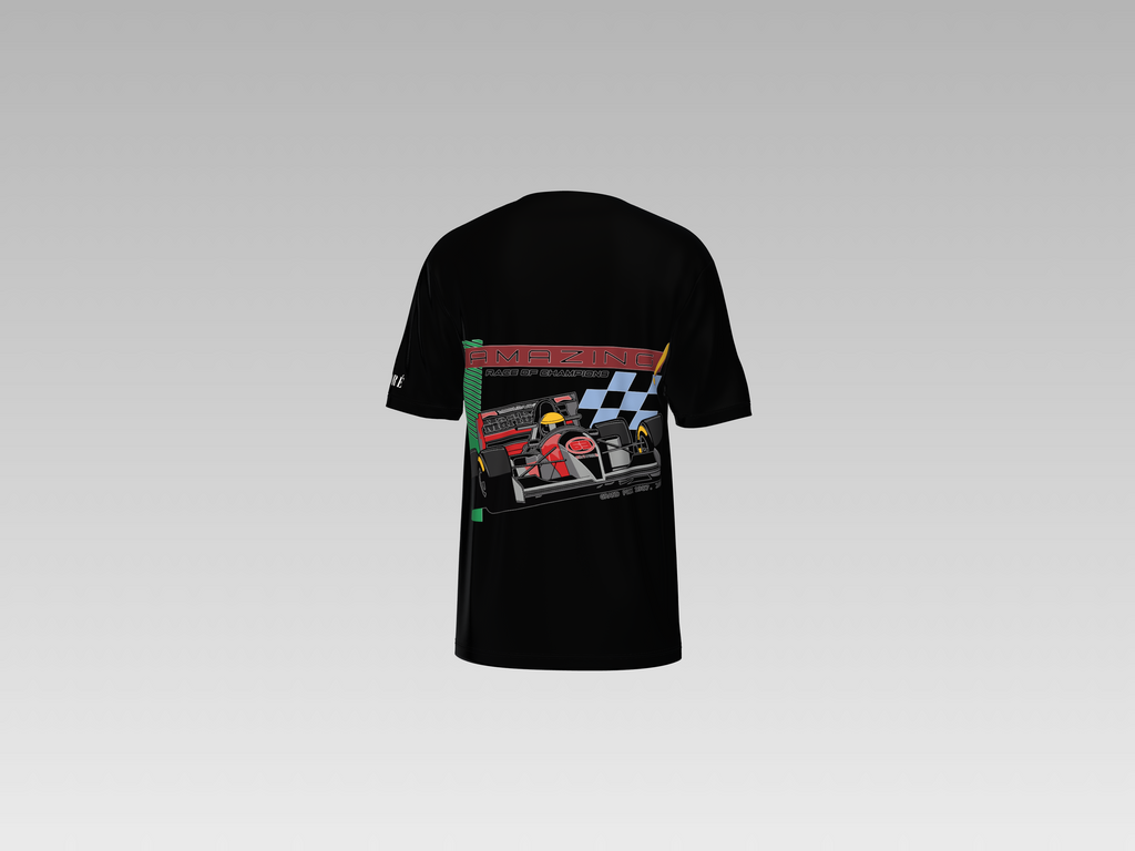 AMAZING CAR PRINTED T-SHIRT