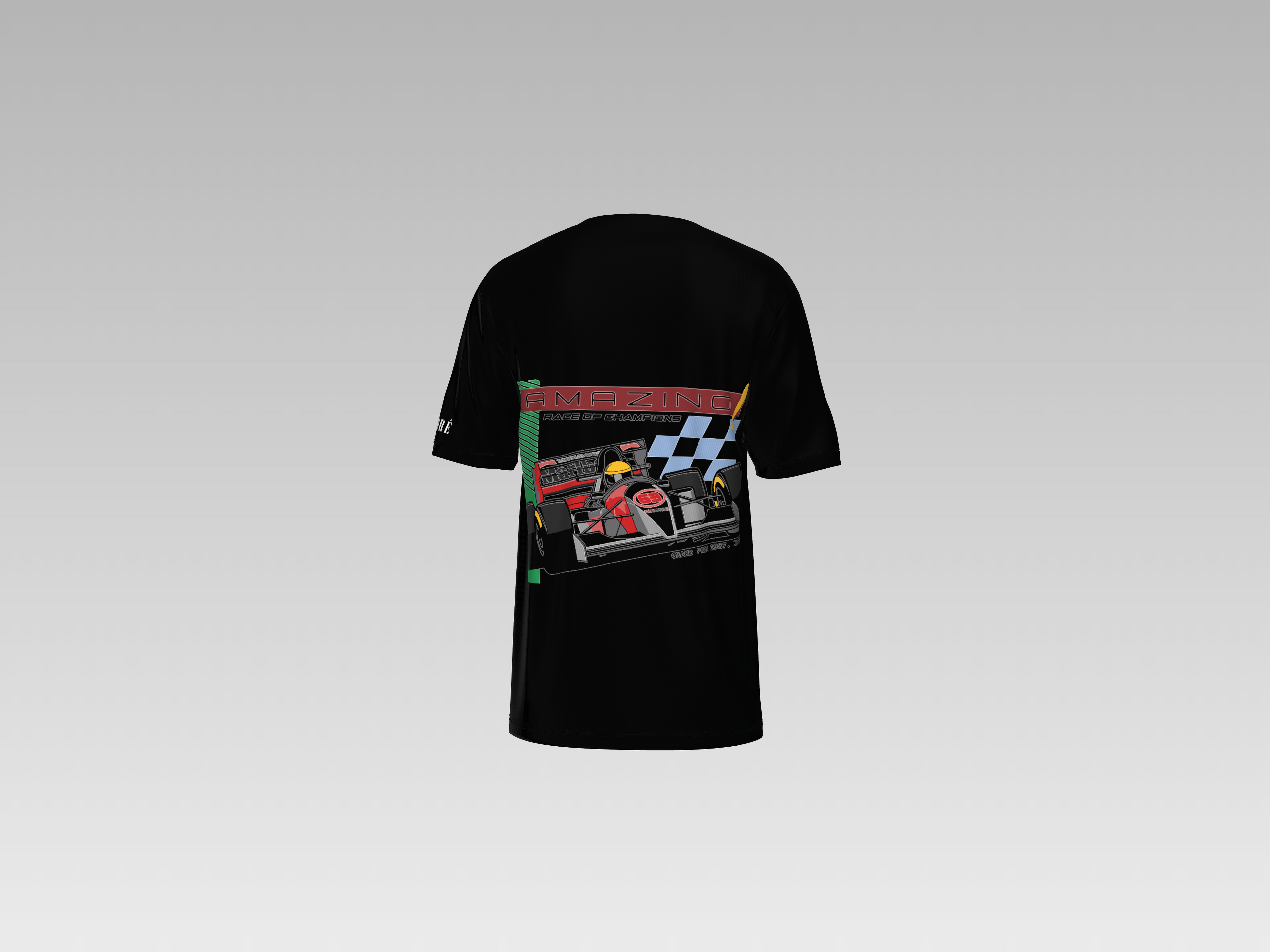 AMAZING CAR PRINTED T-SHIRT