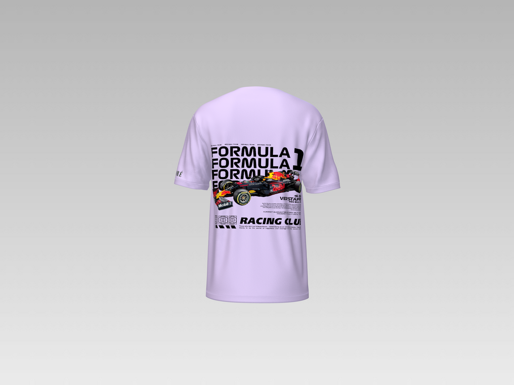 FORMULA 1 RACING CLUB PRINTED T-SHIRT