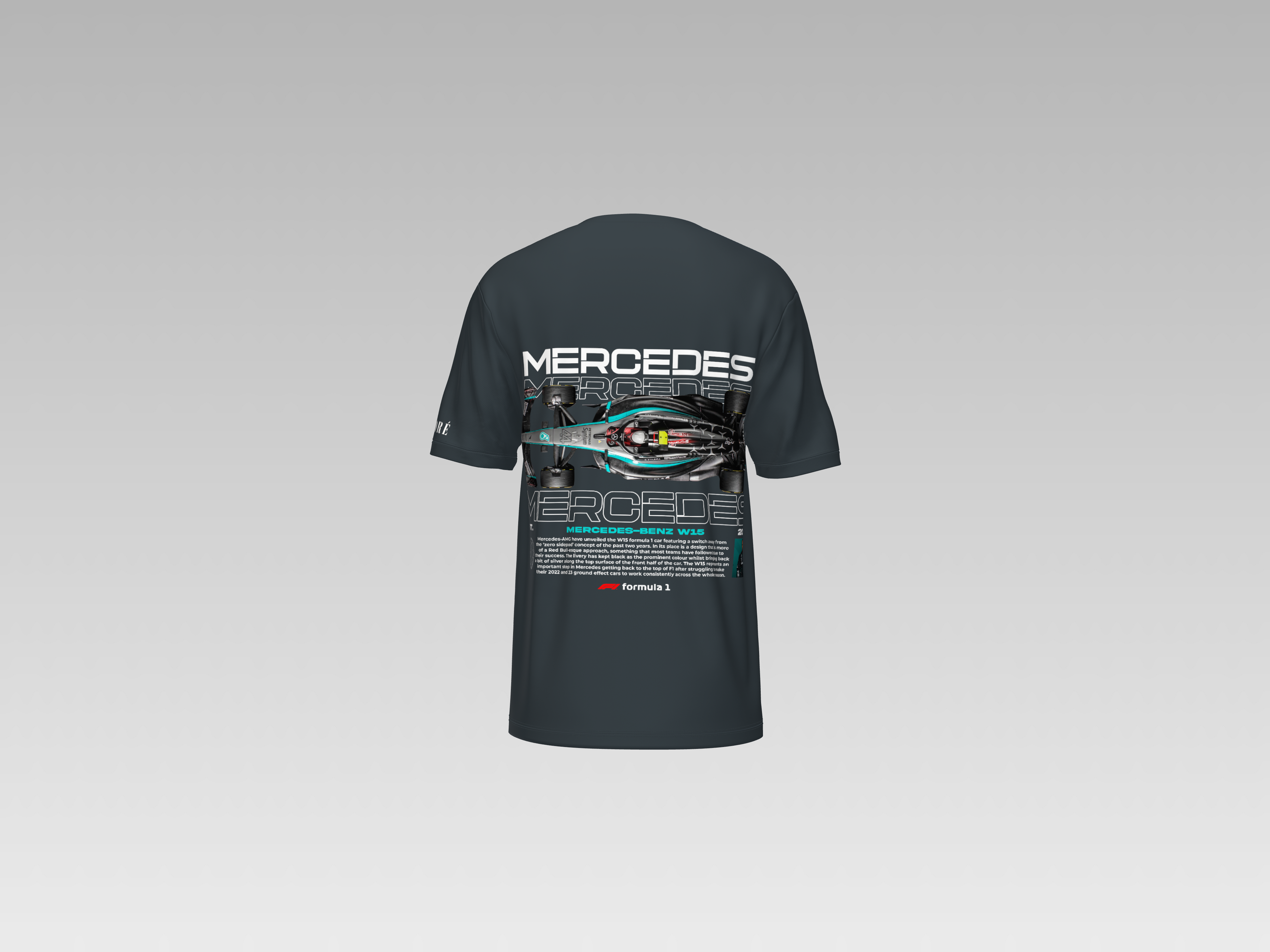 MERCEDES AMG PRINTED T-SHIRT