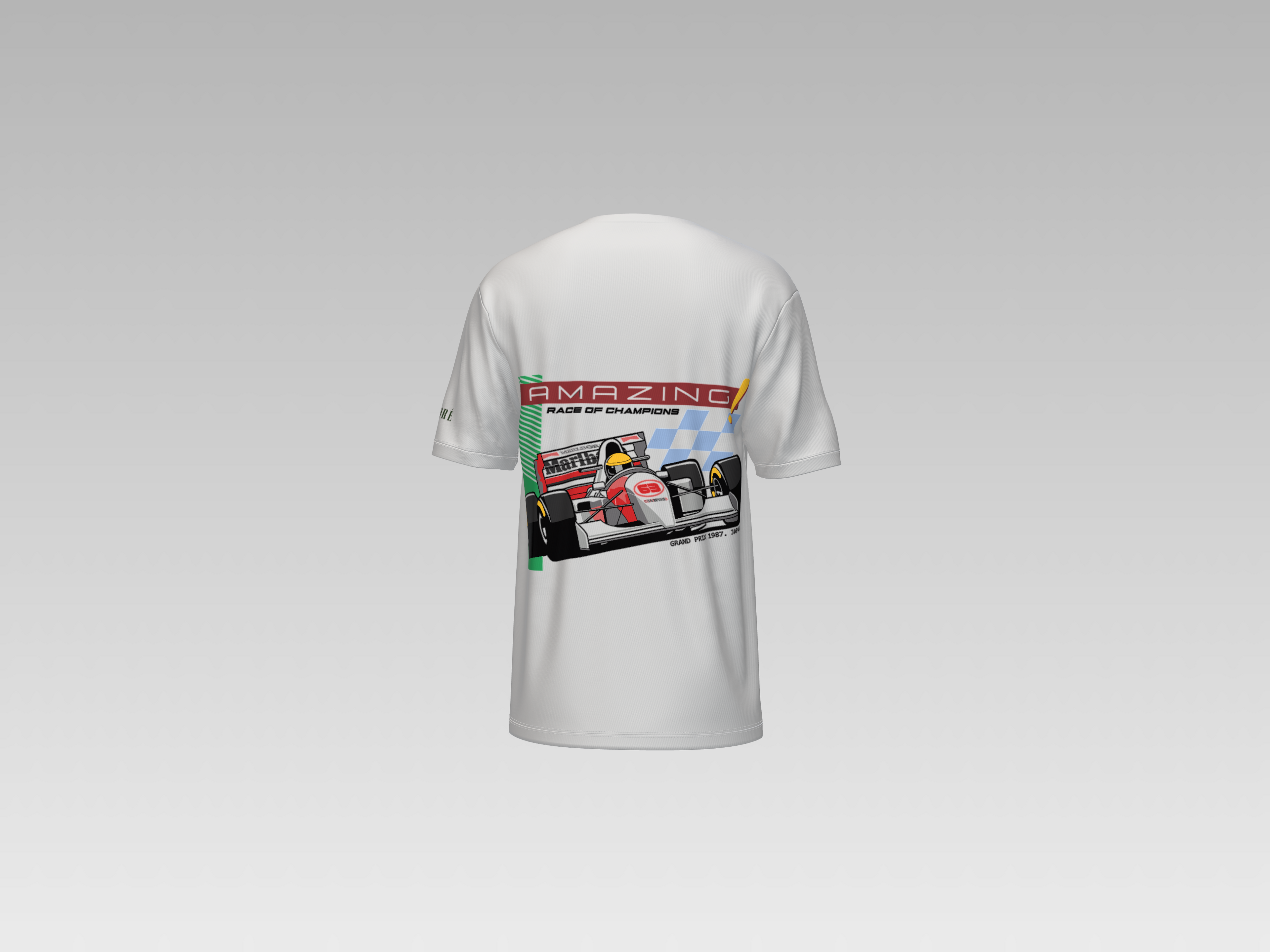 AMAZING CAR PRINTED T-SHIRT