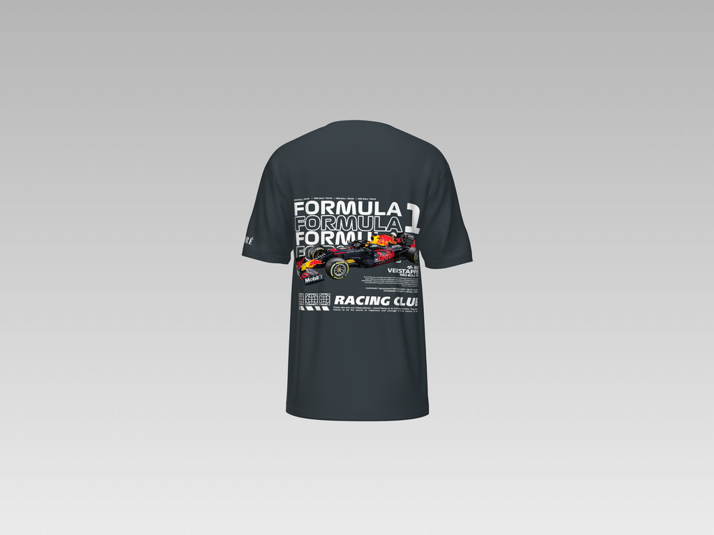 FORMULA 1 RACING CLUB PRINTED T-SHIRT