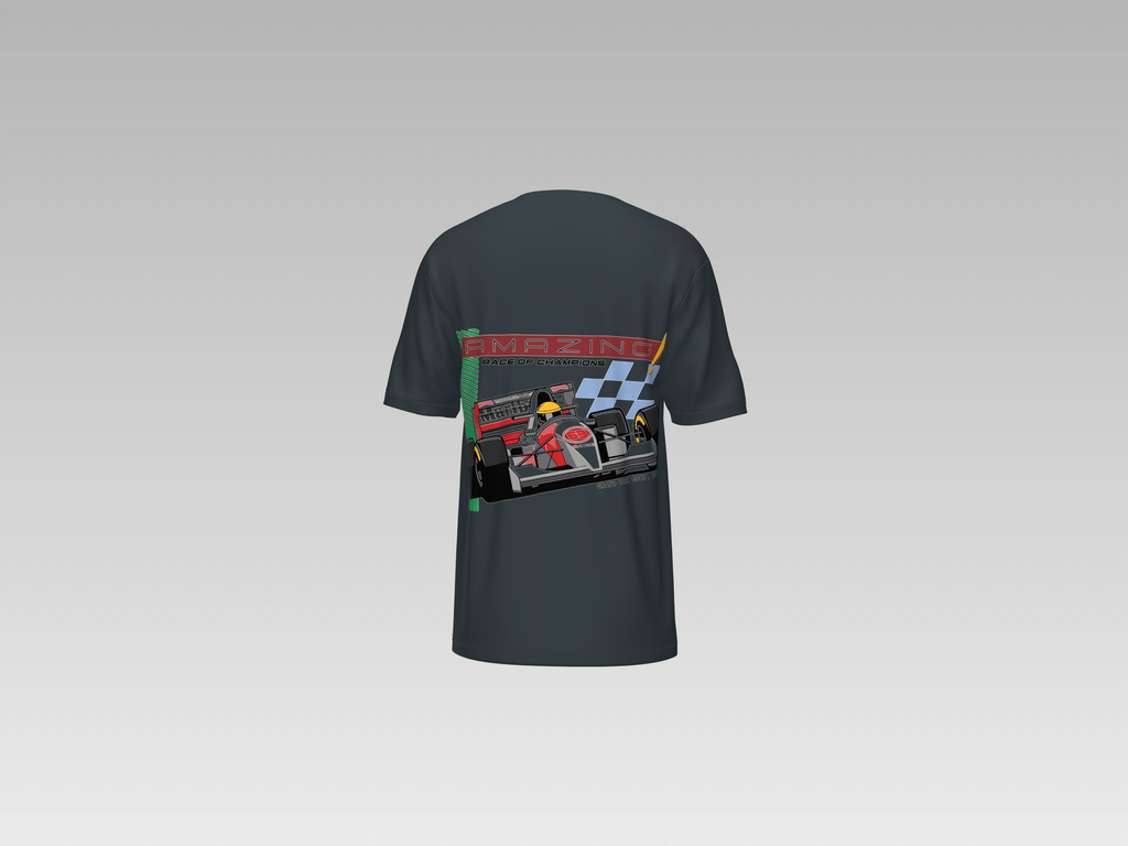 AMAZING CAR PRINTED T-SHIRT