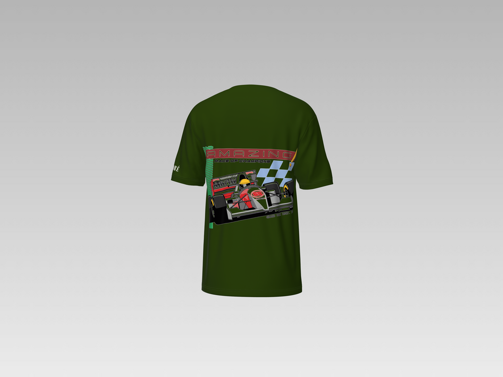 AMAZING CAR PRINTED T-SHIRT