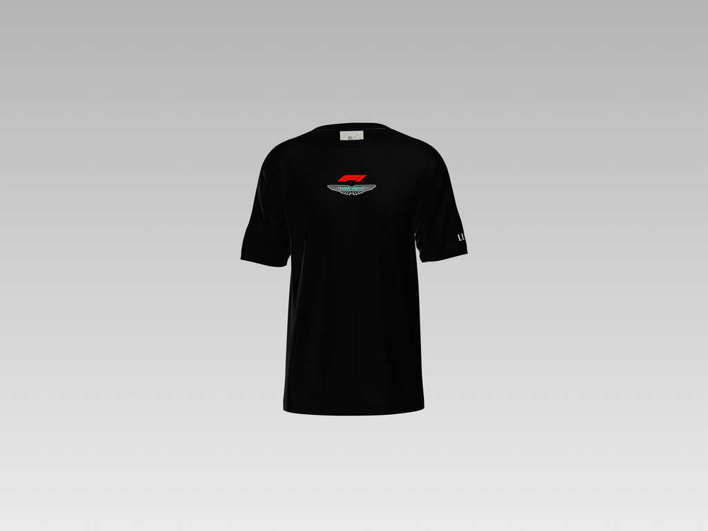 ASTON MARTIN F1 PRINTED T-SHIRT