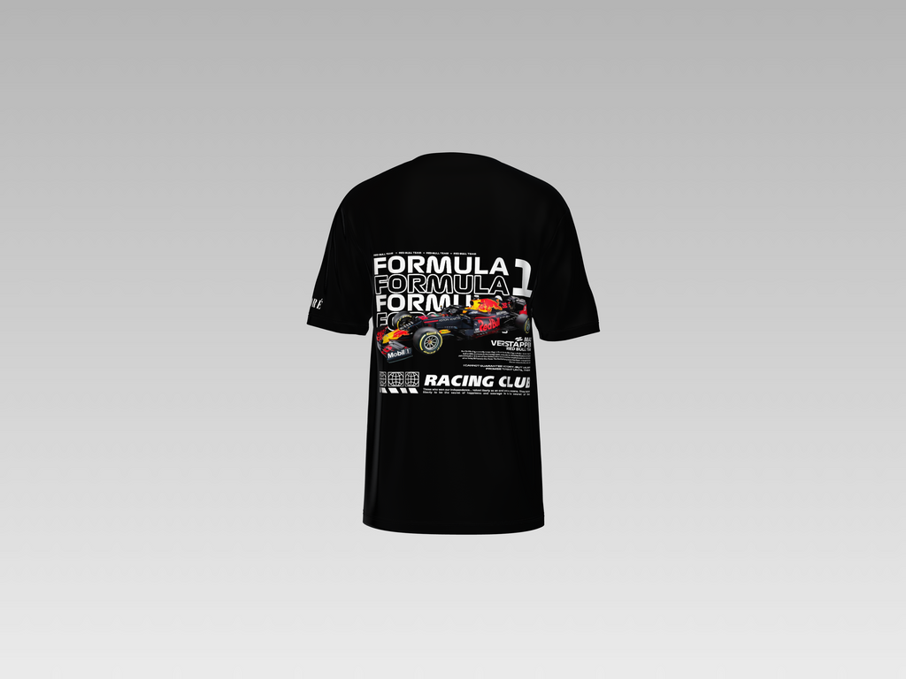 FORMULA 1 RACING CLUB PRINTED T-SHIRT
