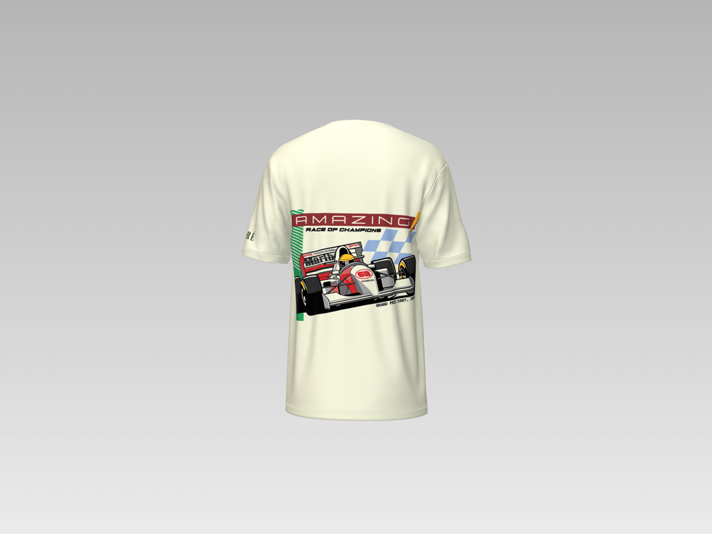 AMAZING CAR PRINTED T-SHIRT