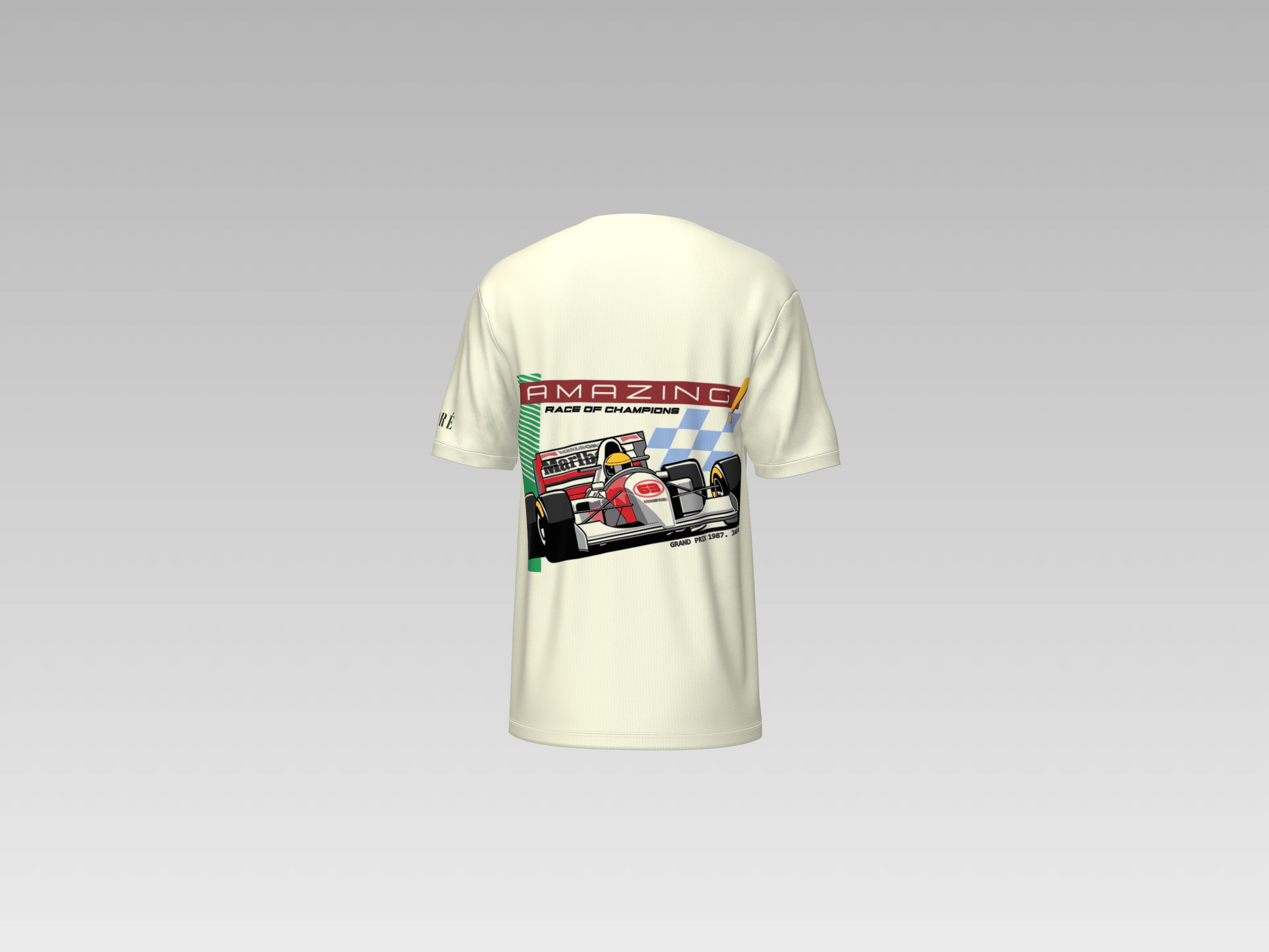 AMAZING CAR PRINTED T-SHIRT